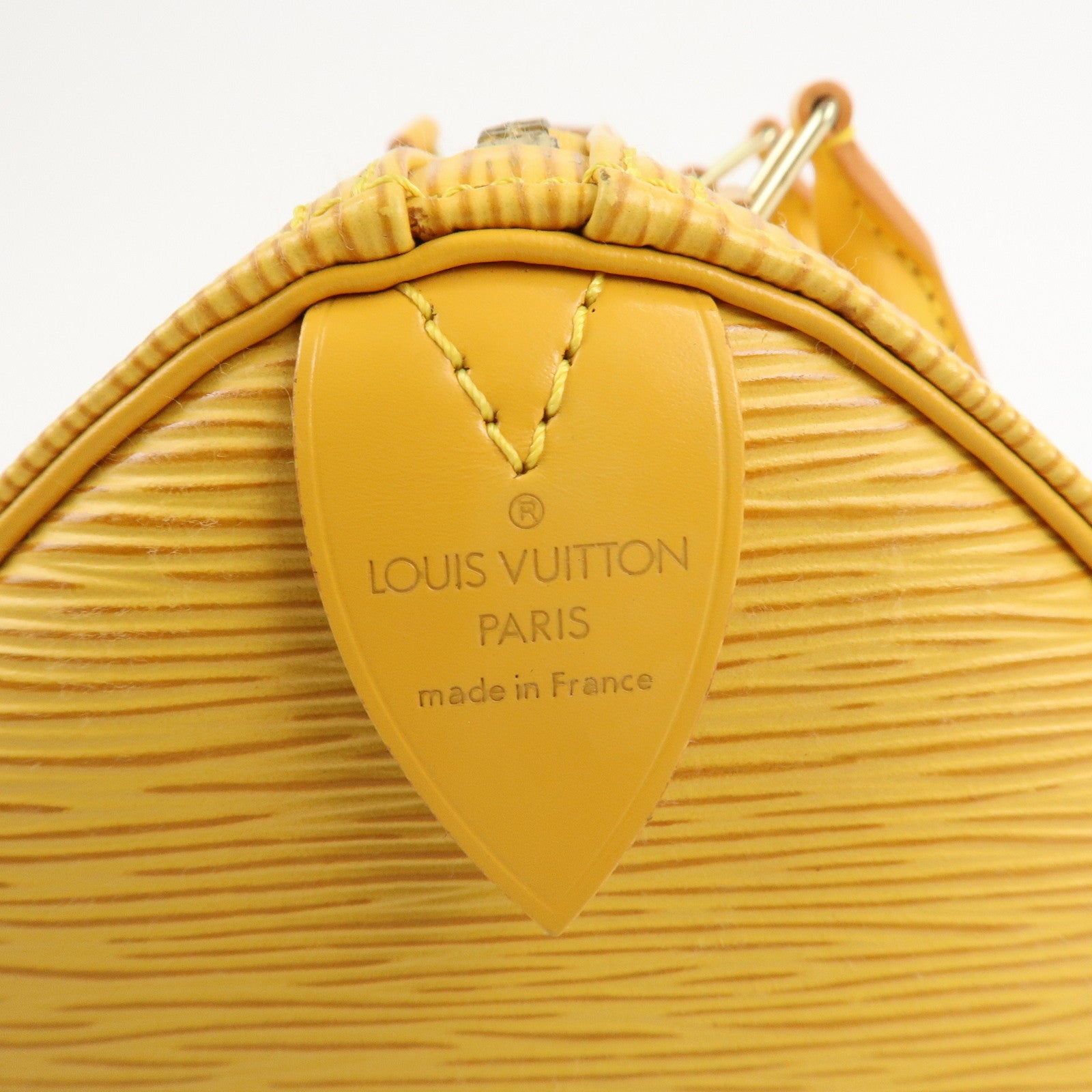 Louis Vuitton Epi Speedy 25 Boston Bag Hand Bag Yellow M43019