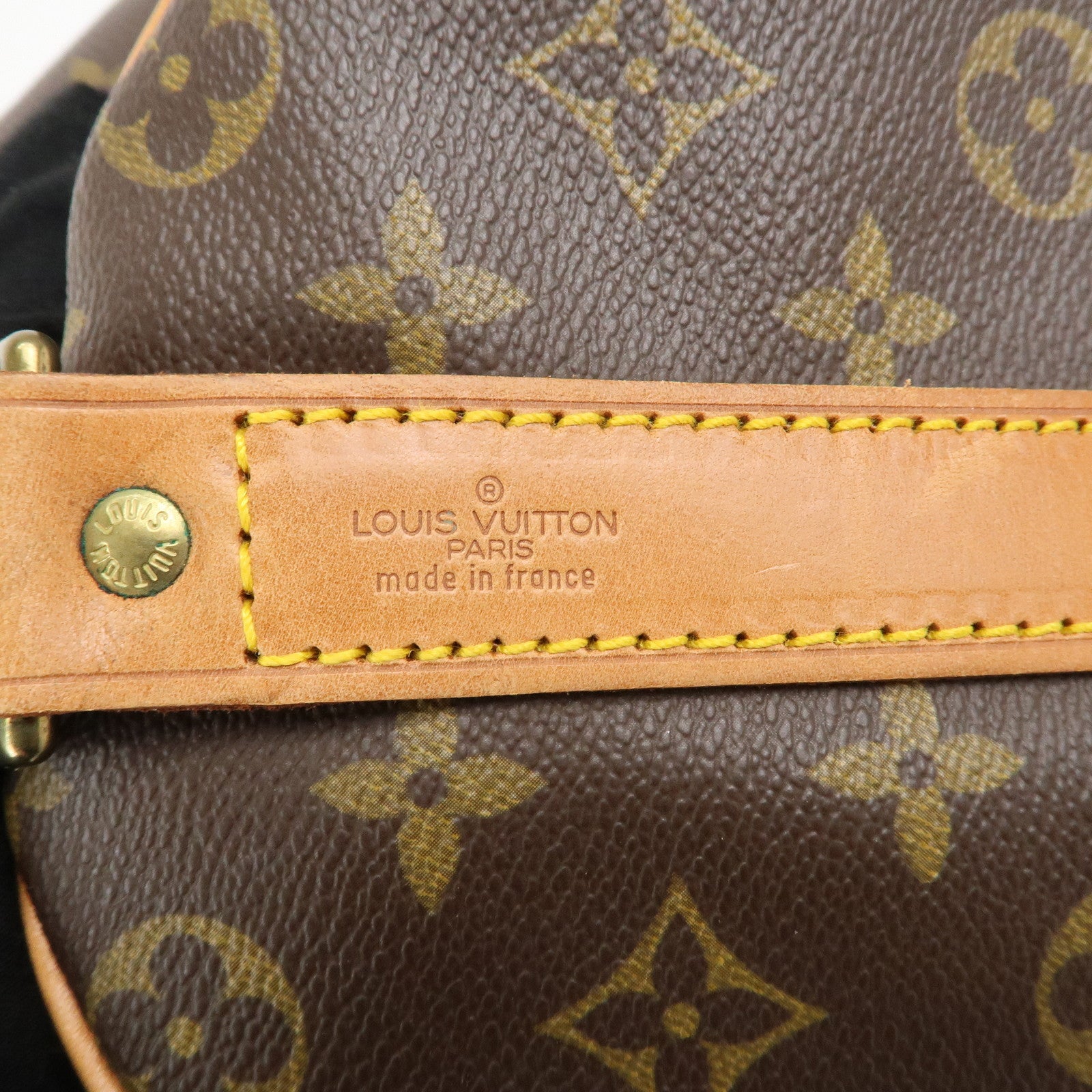 Louis Vuitton Monogram Keep All Bandouliere 50 Boston Bag M41416 Used