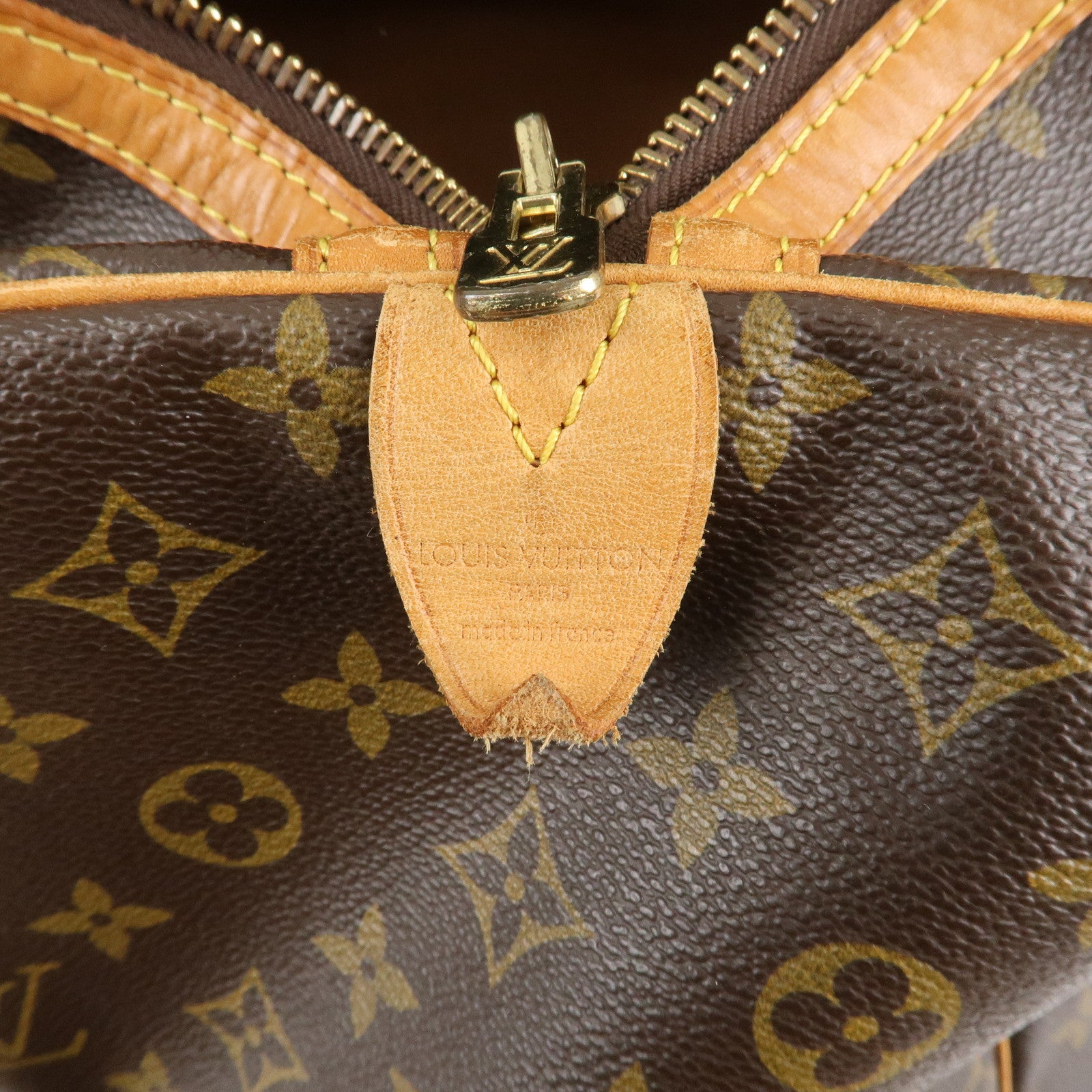 Louis Vuitton Monogram Sac Souple 55 Boston Bag Brown M41622