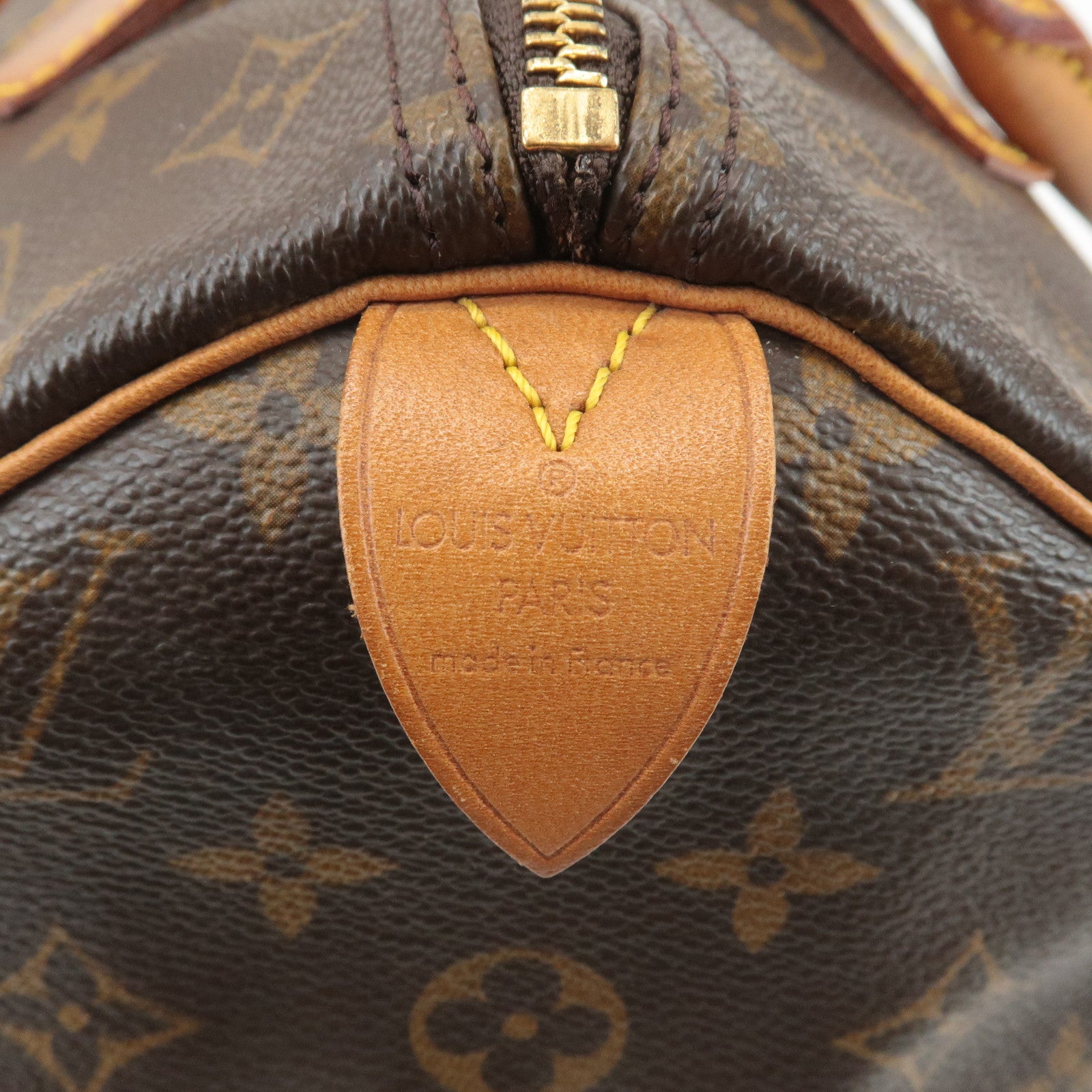 Louis Vuitton Monogram Speedy 30 Hand Bag Boston Bag M41108 Used