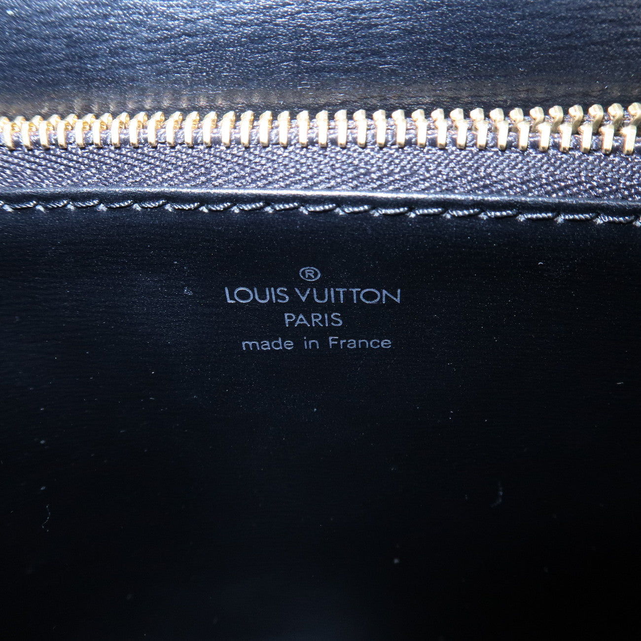 Louis Vuitton Epi Leather Malesherbes Hand Bag Noir M52372