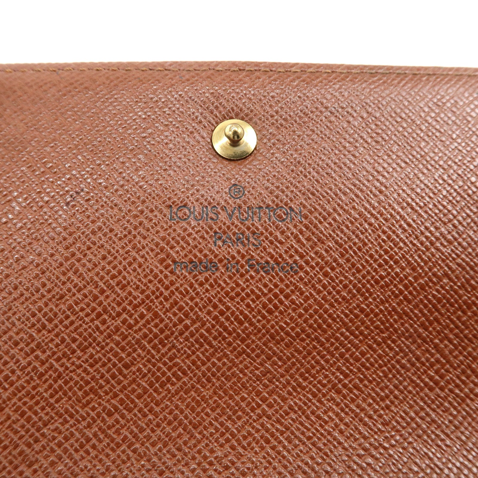 Louis Vuitton Monogram Porte Tresor International Wallet M61215