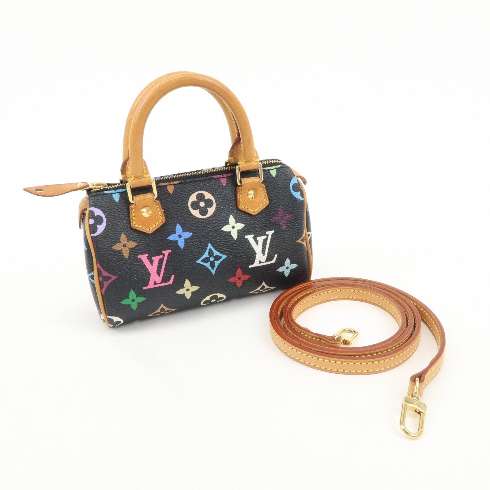 Louis Vuitton Monogram Multicolor Mini Speedy J00145 M92644