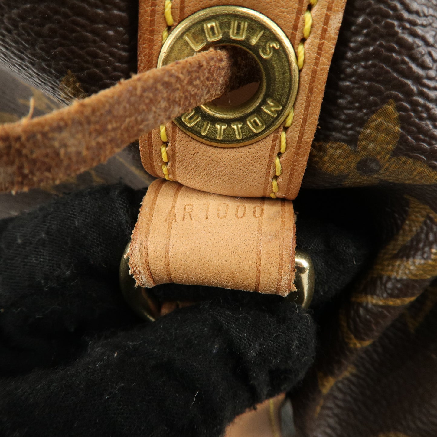 Louis Vuitton Monogram Noe Shoulder Bag Hand Bag Brown M42224
