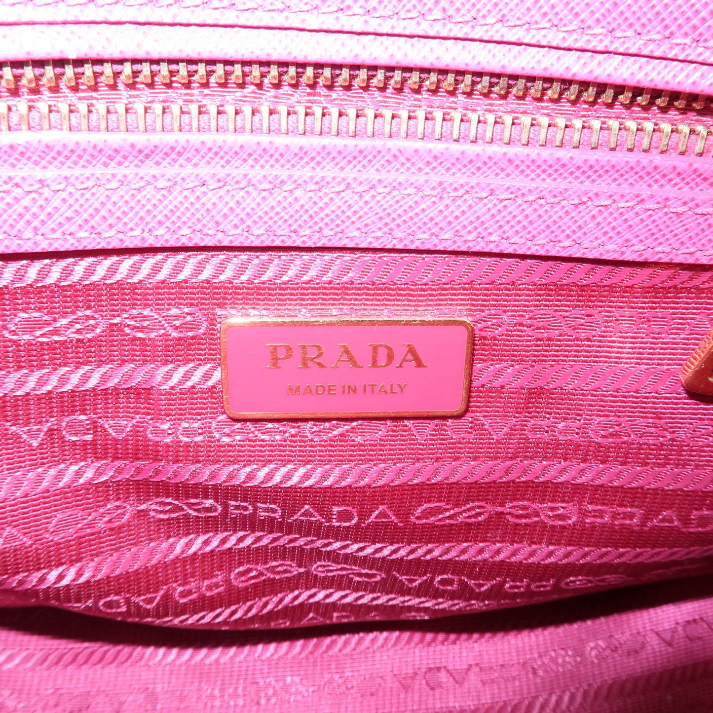 PRADA Saffiano Leather Galleria Small 2Way Bag Shoudler Bag 1BA863