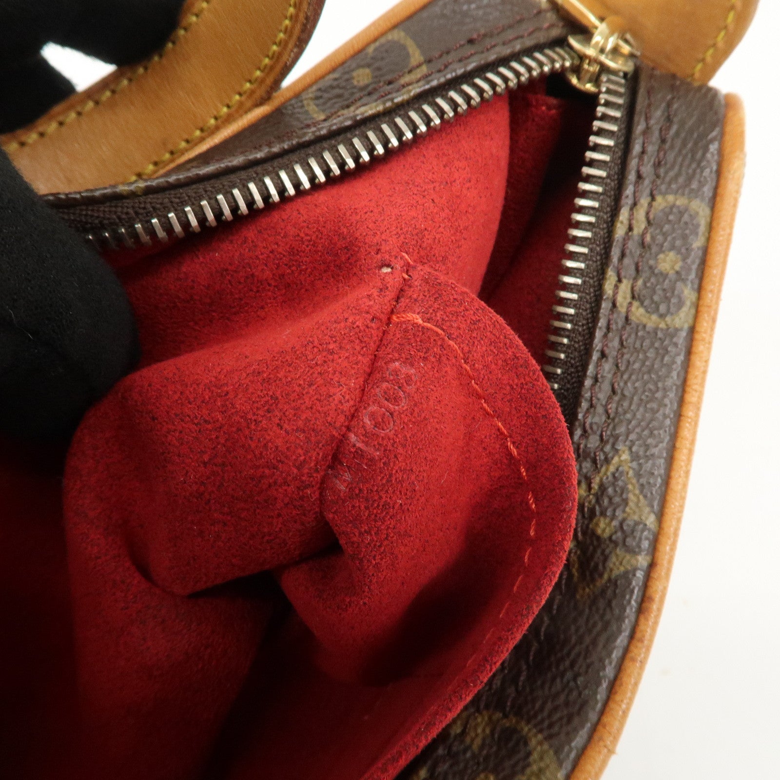 Louis Vuitton Monogram Pochette Croissant Shoulder Bag M51510 Used