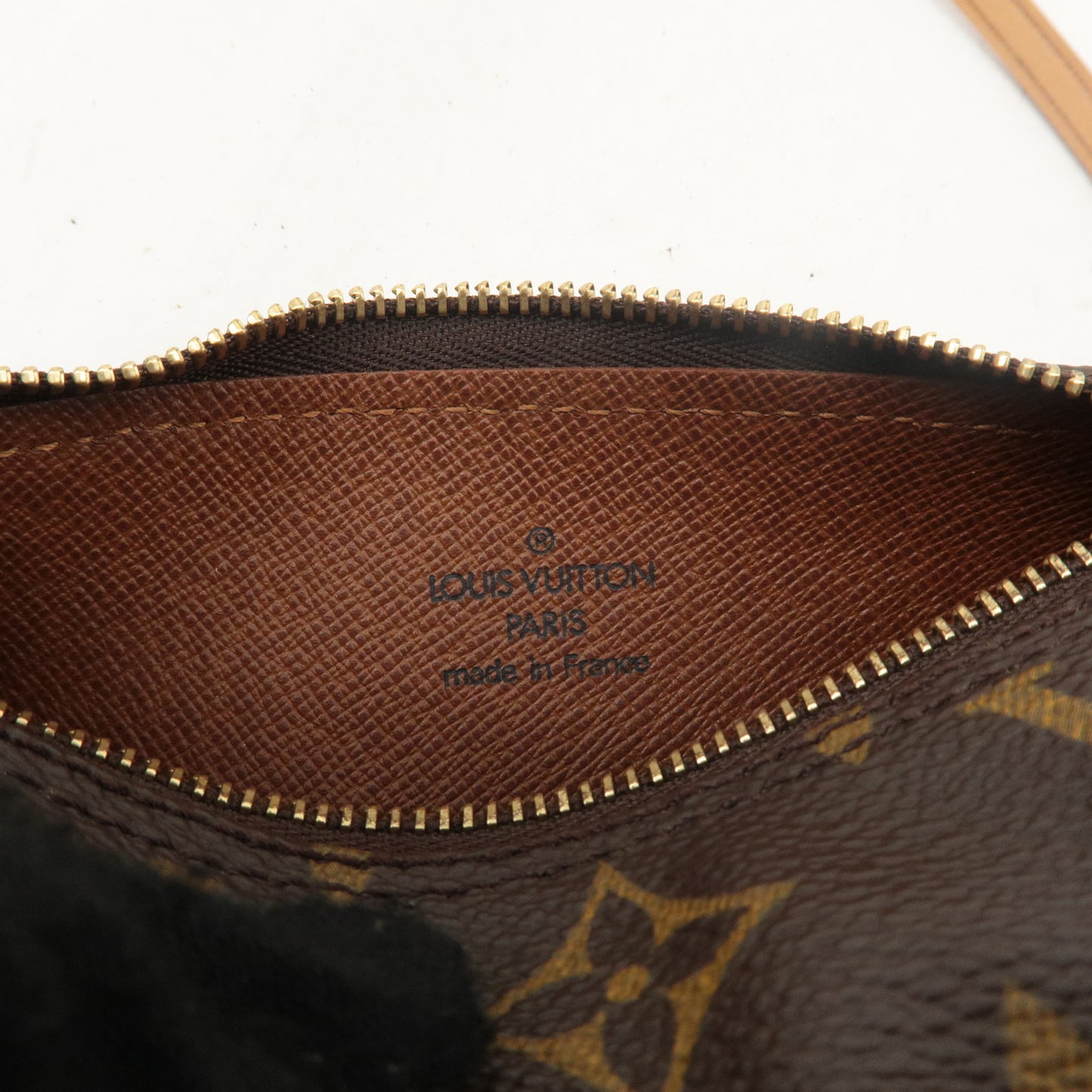 Louis Vuitton Monogram Papillon 30 Hand Bag & Pouch Brown M51385
