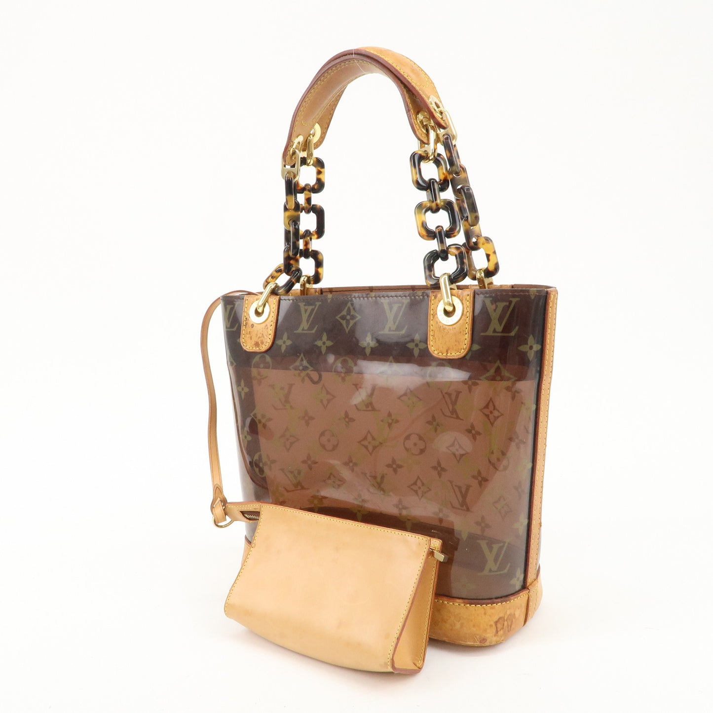 Louis Vuitton Monogram Vinyl Cabas Ambre PM Tote Bag M92502