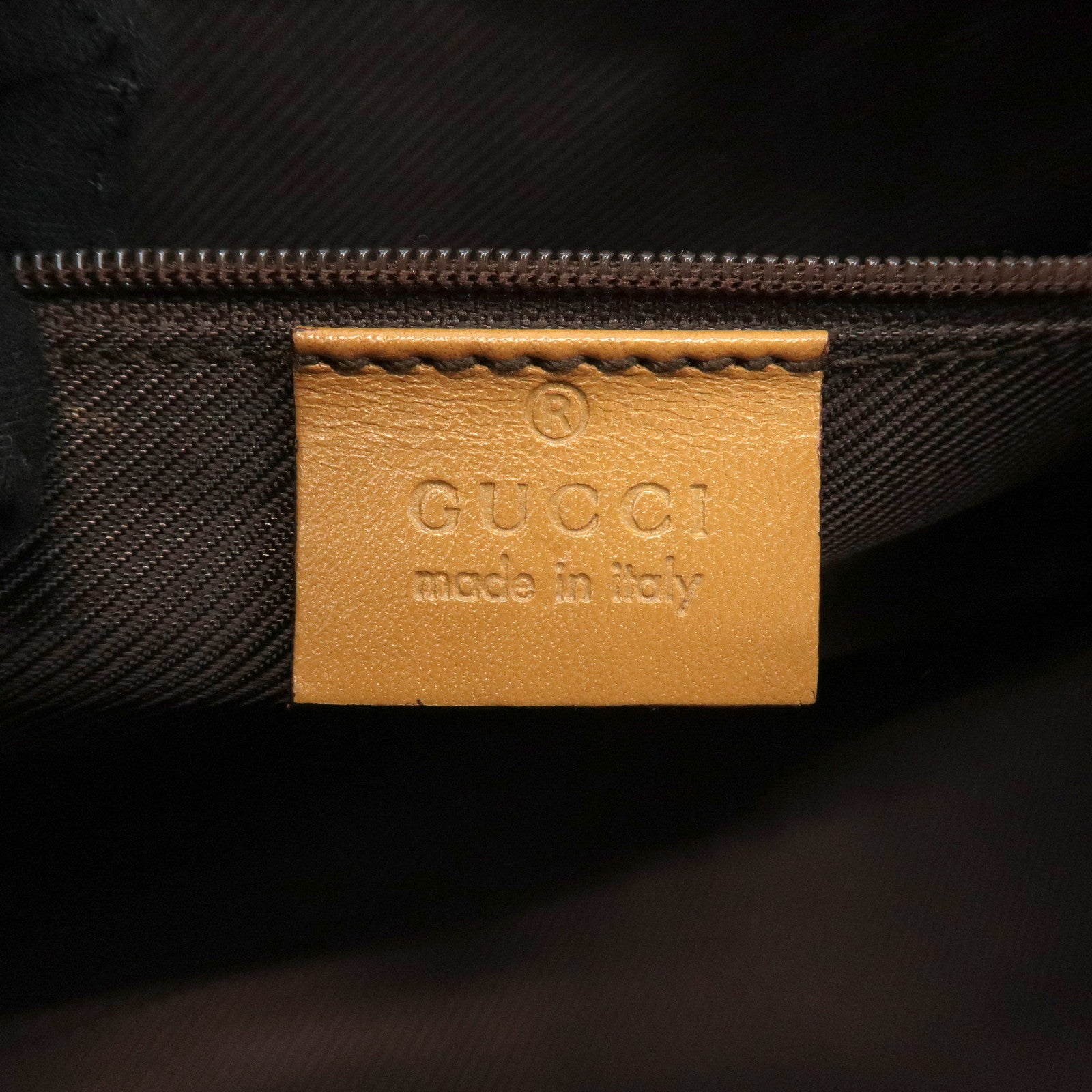 GUCCI Jackie GG Canvas Leather Shoulder Bag 001.1067.1705