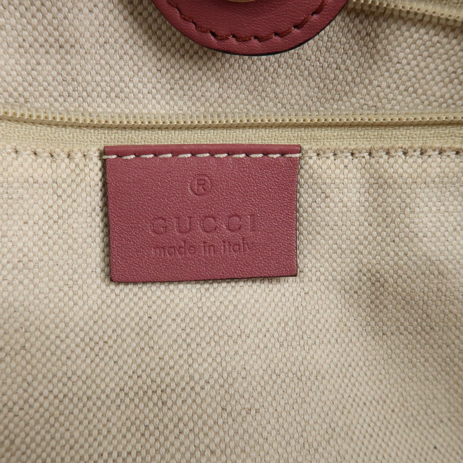 GUCCI Sukey Micro Guccissima Leather Tote Bag Pink 296835