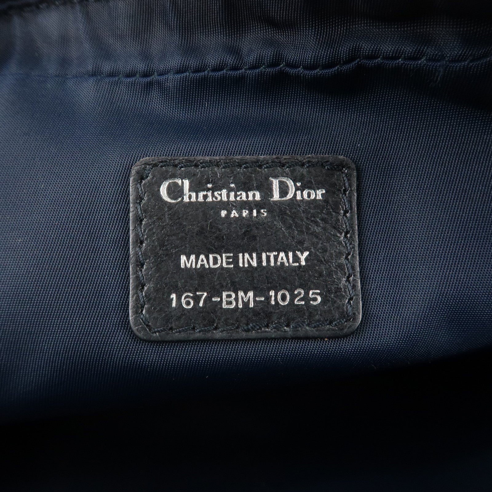 Christian Dior Flight Line Trotter Canvas Leather Shoulder Bag