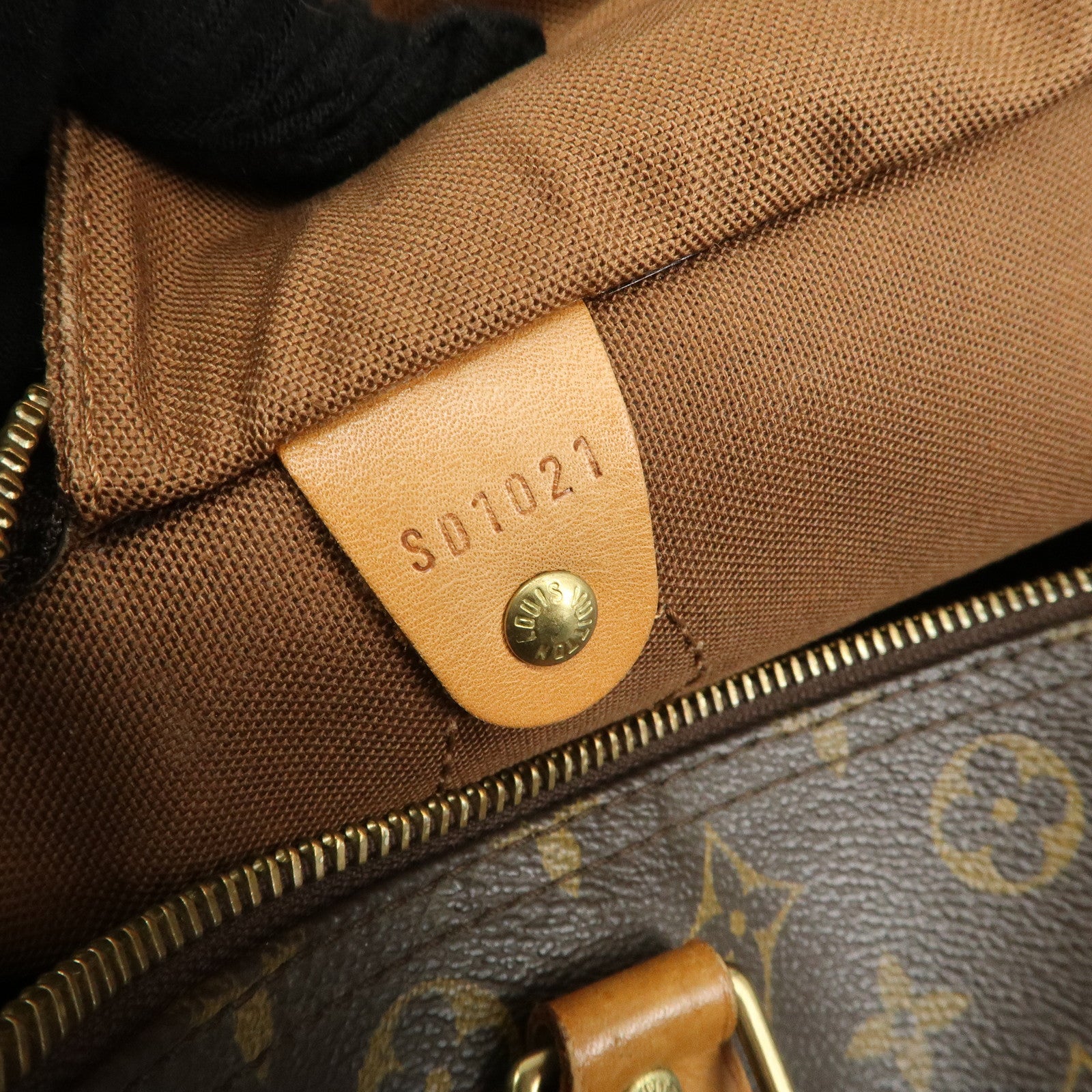 Louis Vuitton Monogram Speedy 30 Hand Bag Boston Bag M41526 Used