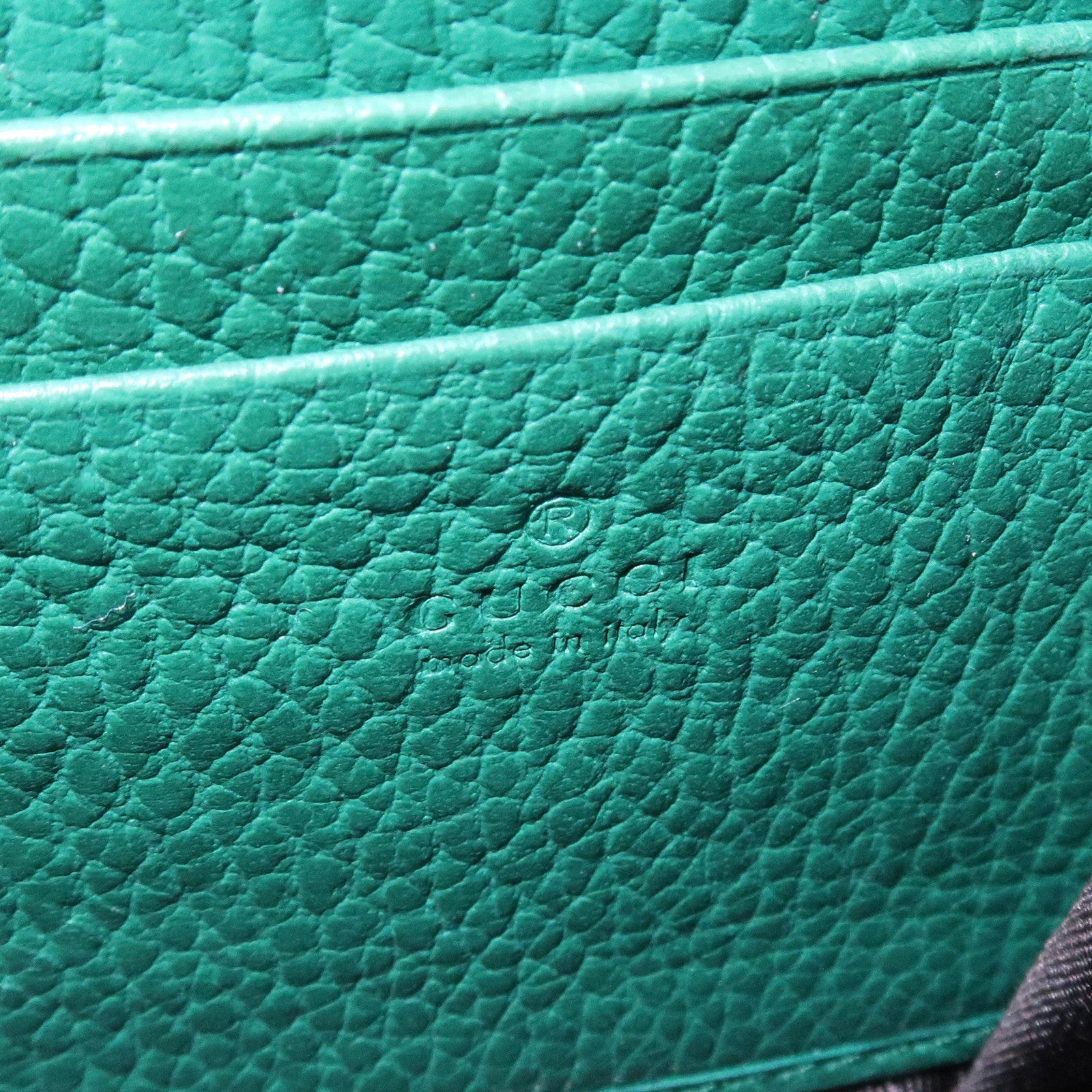 GUCCI Dionysus Leather Chain Shoulder Bag Green 401231 Used