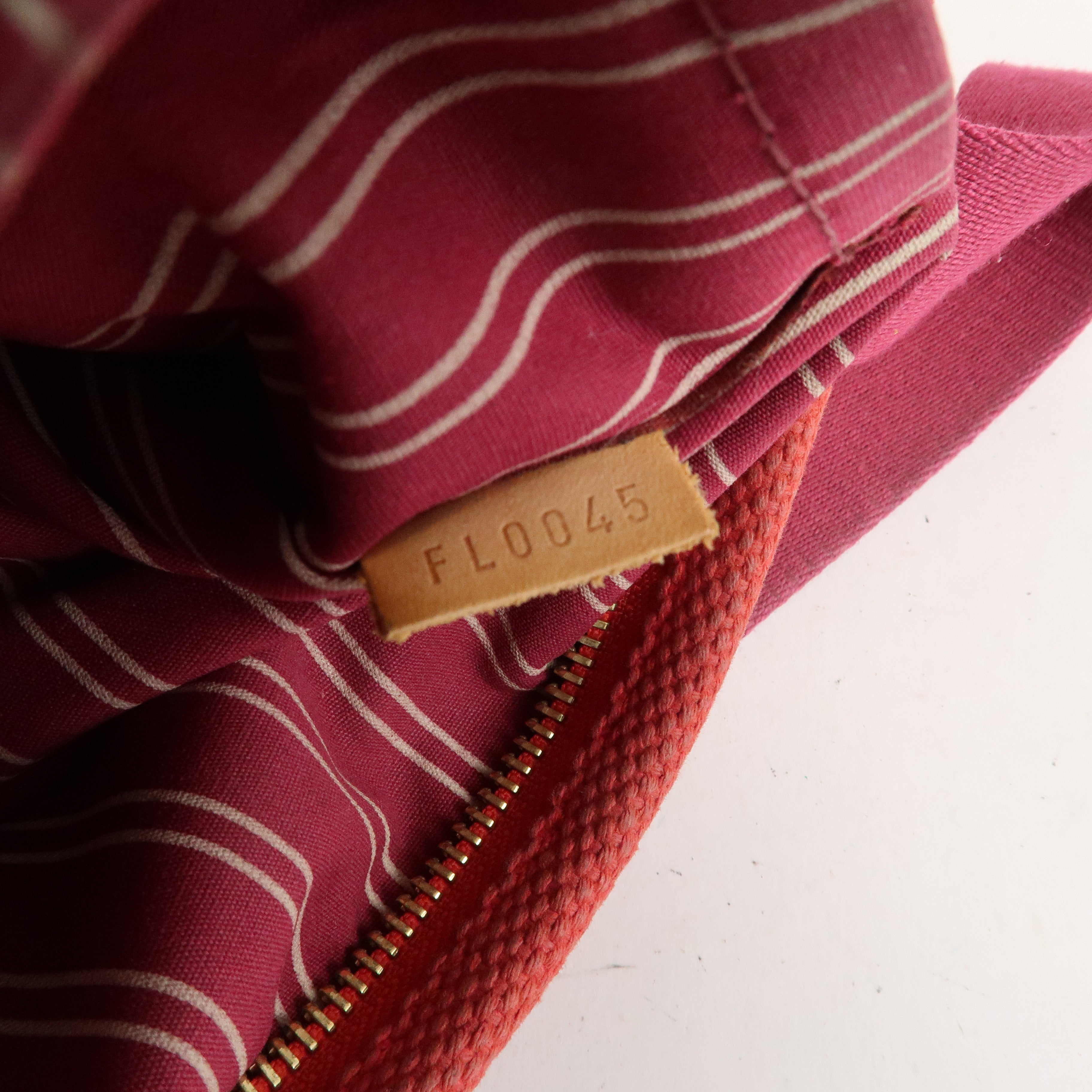 Louis Vuitton Antigua Cabas PM Hand Bag Rouge M40037