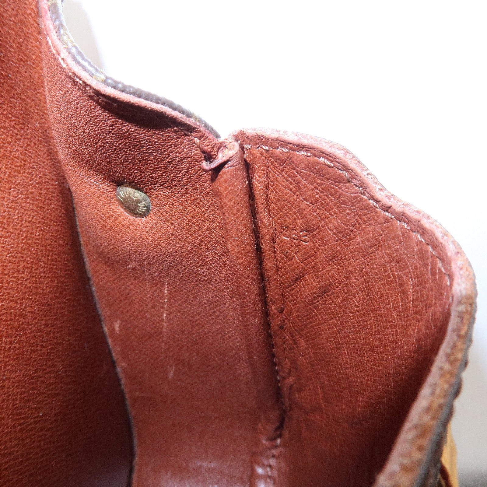 Louis Vuitton Monogram Mini Cartouchiere Shoulder Bag M51254 Used