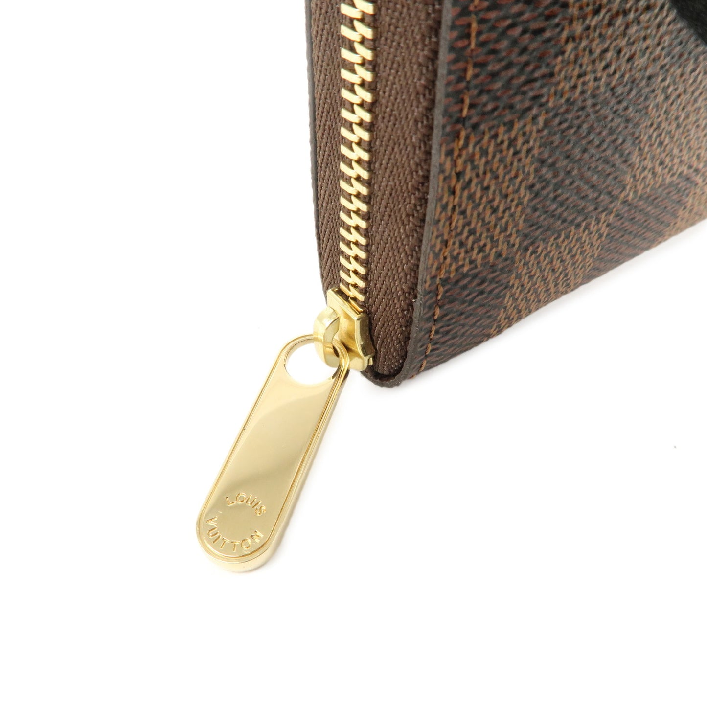 Louis Vuitton Damier Zippy Round Coin Purse Coin Case N63070