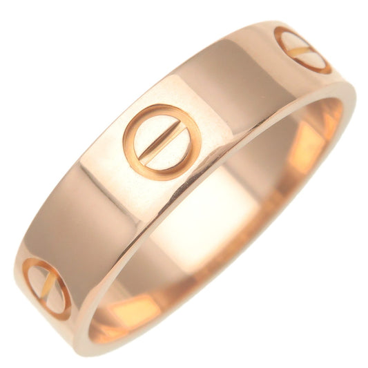 Cartier-Love-Ring-Multi-Color-Stone-#62-K18PG-750PG-Rose-Gold