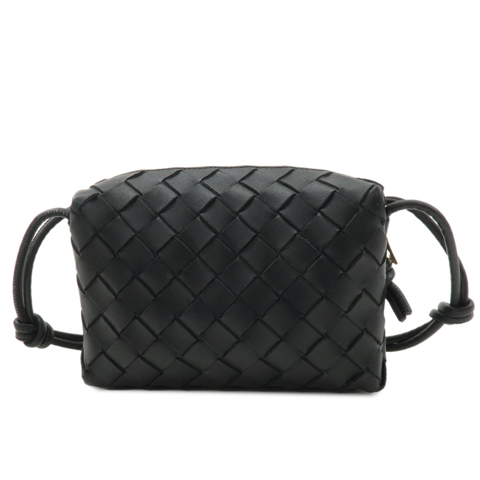 BOTTEGA VENETA Intrecciato Leather Mini Loop Camera Bag 680254