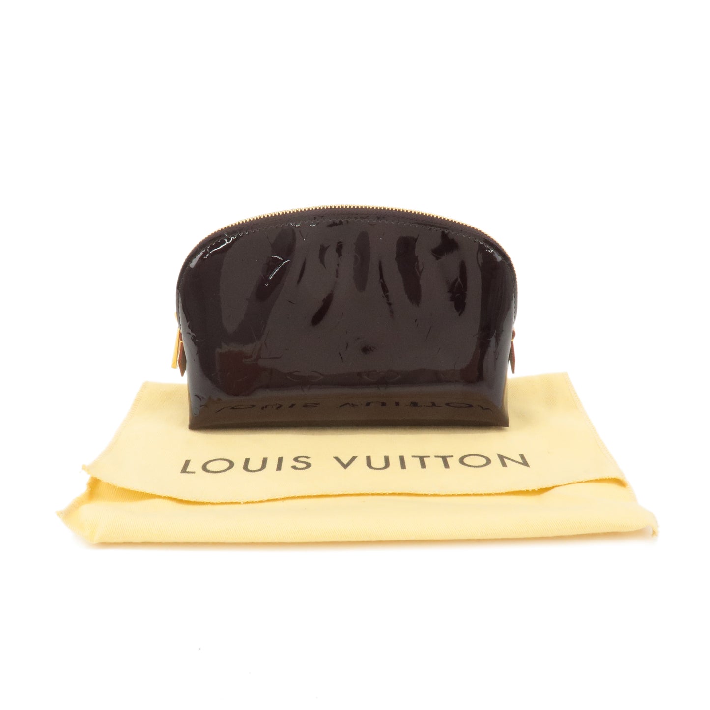 Louis Vuitton Monogram Vernis Pochette Cosmetic Pouch M91495
