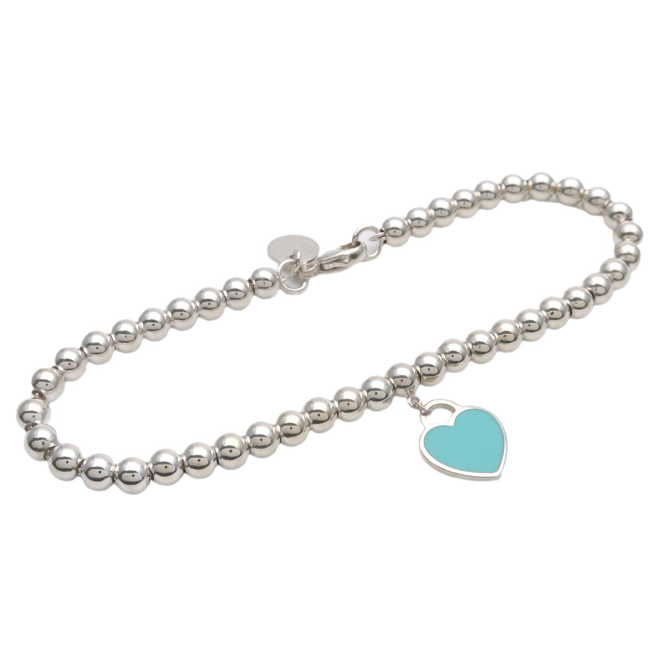 Tiffany&Co. Return to Tiffany Mini Heart Ball Chain Bracelet