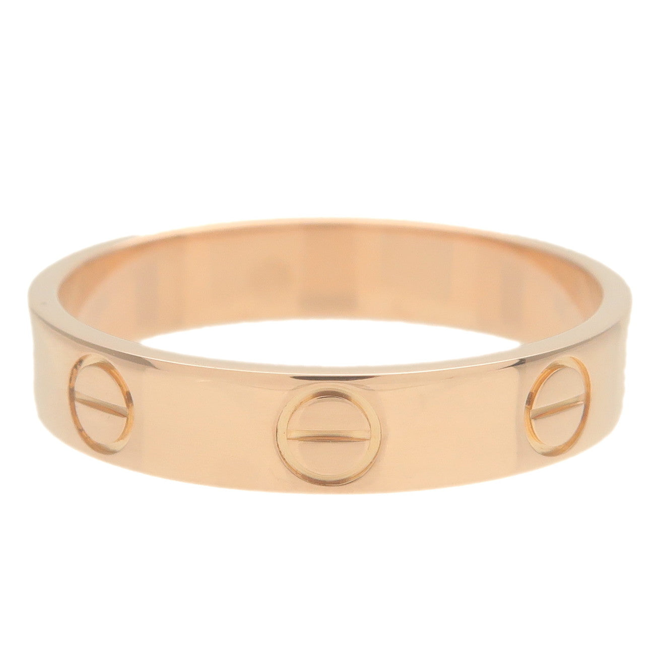 Cartier Mini Love Ring K18PG 750PG Rose Gold #51 US5.5-6 EU51