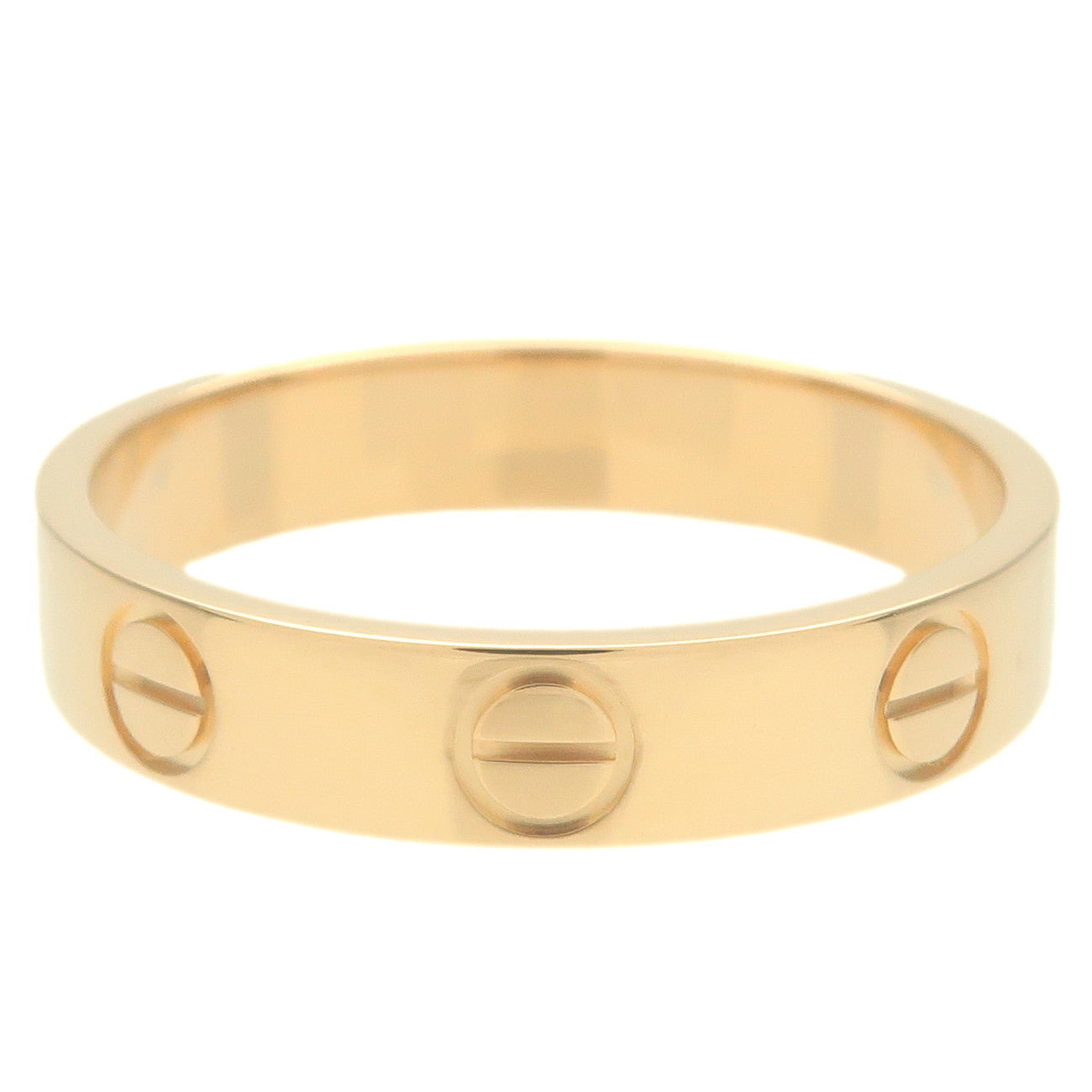 Cartier Mini Love Ring K18YG 750YG Yellow Gold #50 US5-5.5 EU50