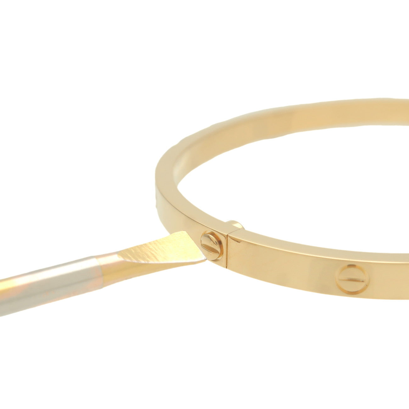 Cartier Love Bracelet Bangle SM K18YG Yellow Gold #16