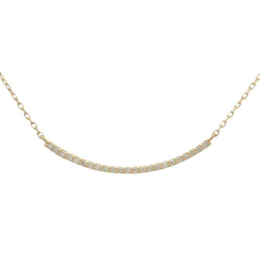 ete-23P-Diamond-Necklace-0.06ct-K18YG-750YG-Yellow-Gold
