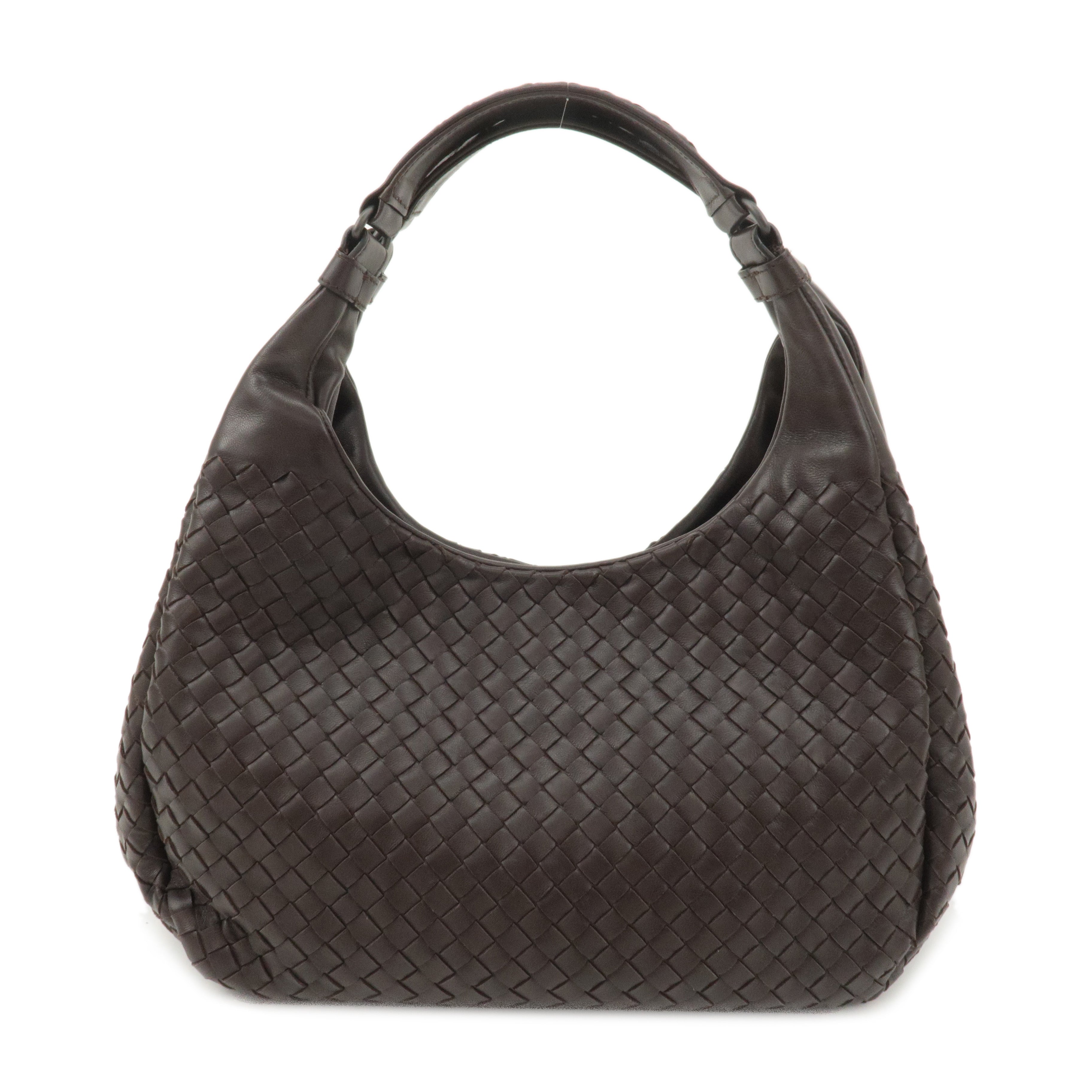 BOTTEGA-VENETA-Intrecciato-Campana-Shoulder-Bag-125787-Brown