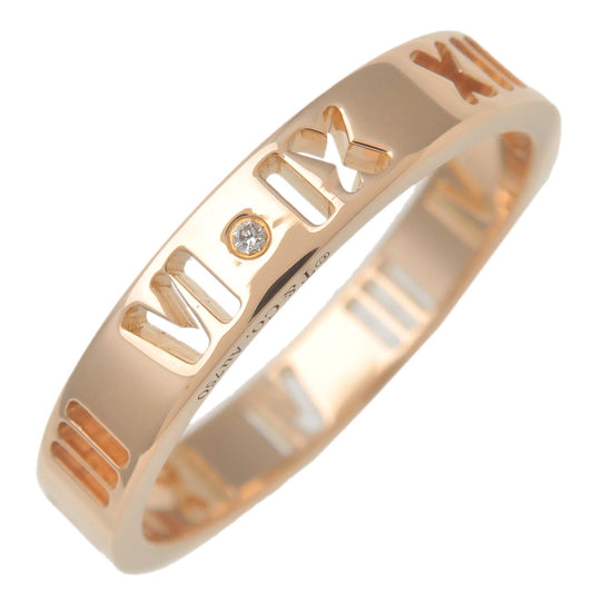 Tiffany&Co.-Pierced-Atlas-4P-Diamond-Ring-K18-750PG-US6.5-7-EU53.5