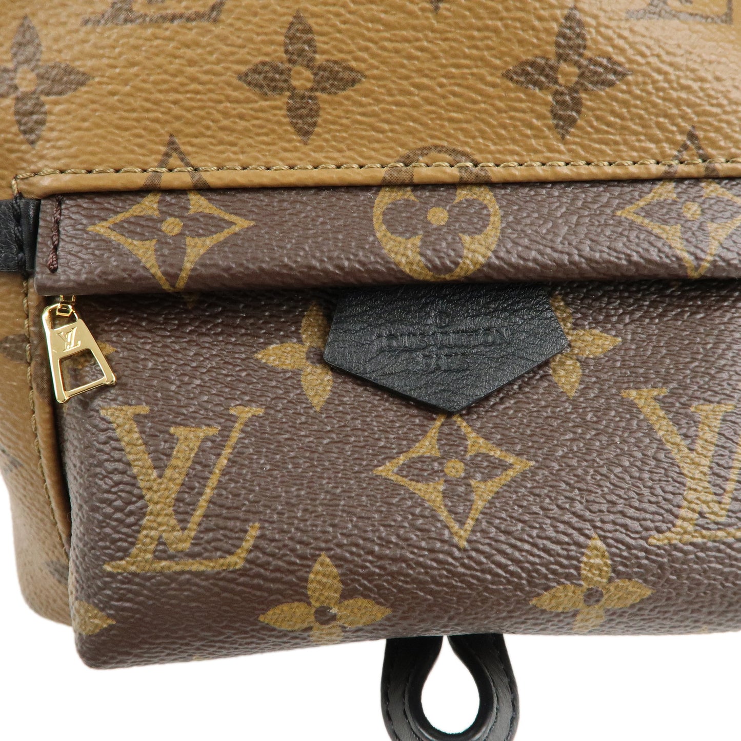 Louis Vuitton Monogram Reverse Palm Springs Mini Back Pack M44872