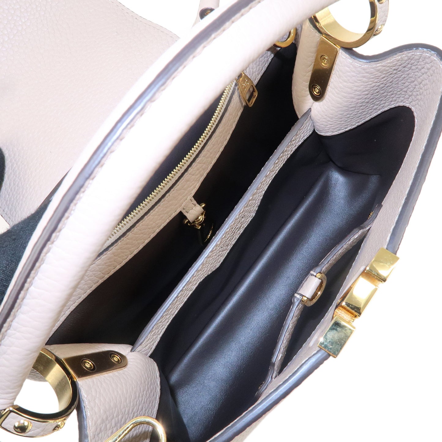 Louis Vuitton Capucines BB 2Way Bag Shoulder Bag Galet M94634