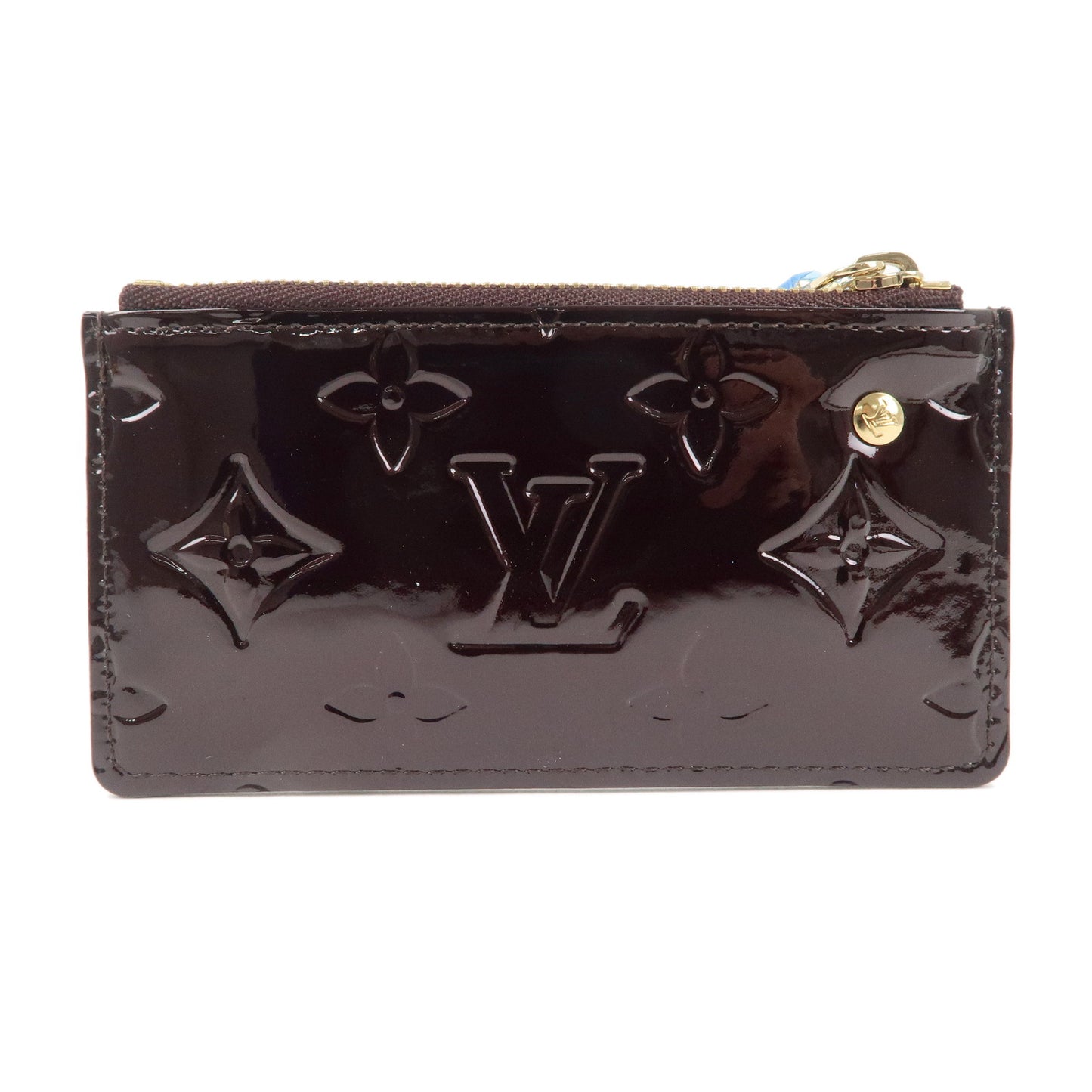 Louis Vuitton Monogram Vernis Pochette Cles Coin Case M93518