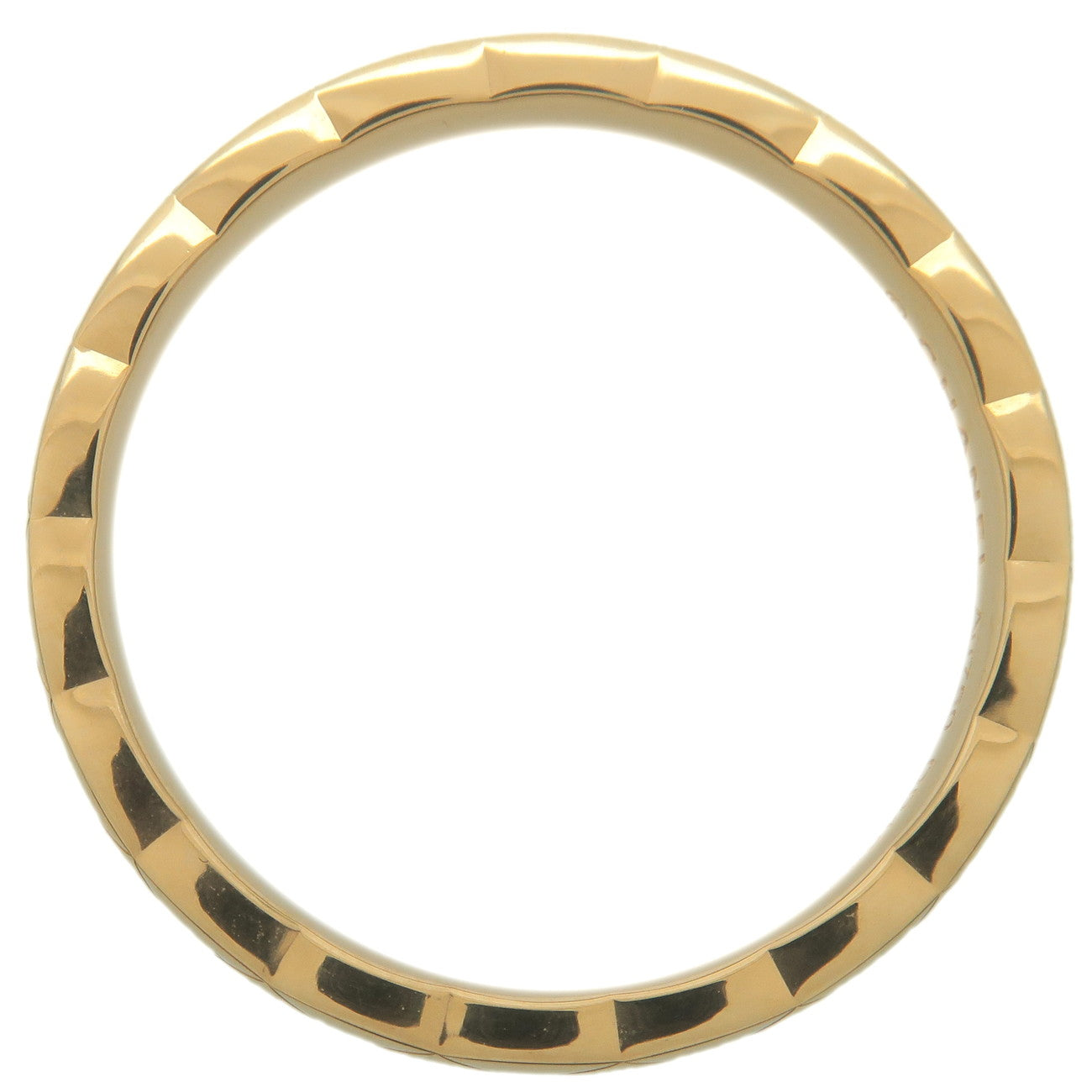 CHANEL COCO Crush Mini Ring K18 Yellow Gold #51 US5.5-6 EU50.5