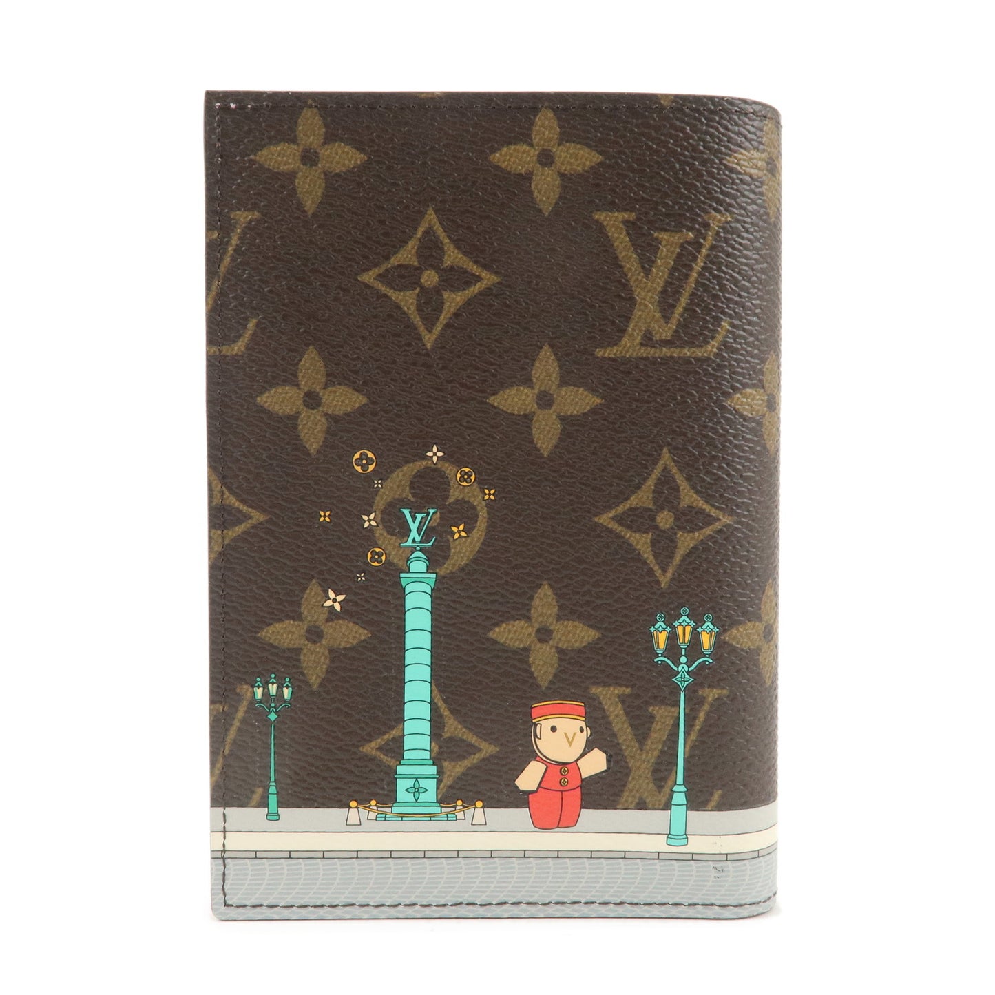 Louis Vuitton Monogram Vivienne Couverture Passport NM M81635