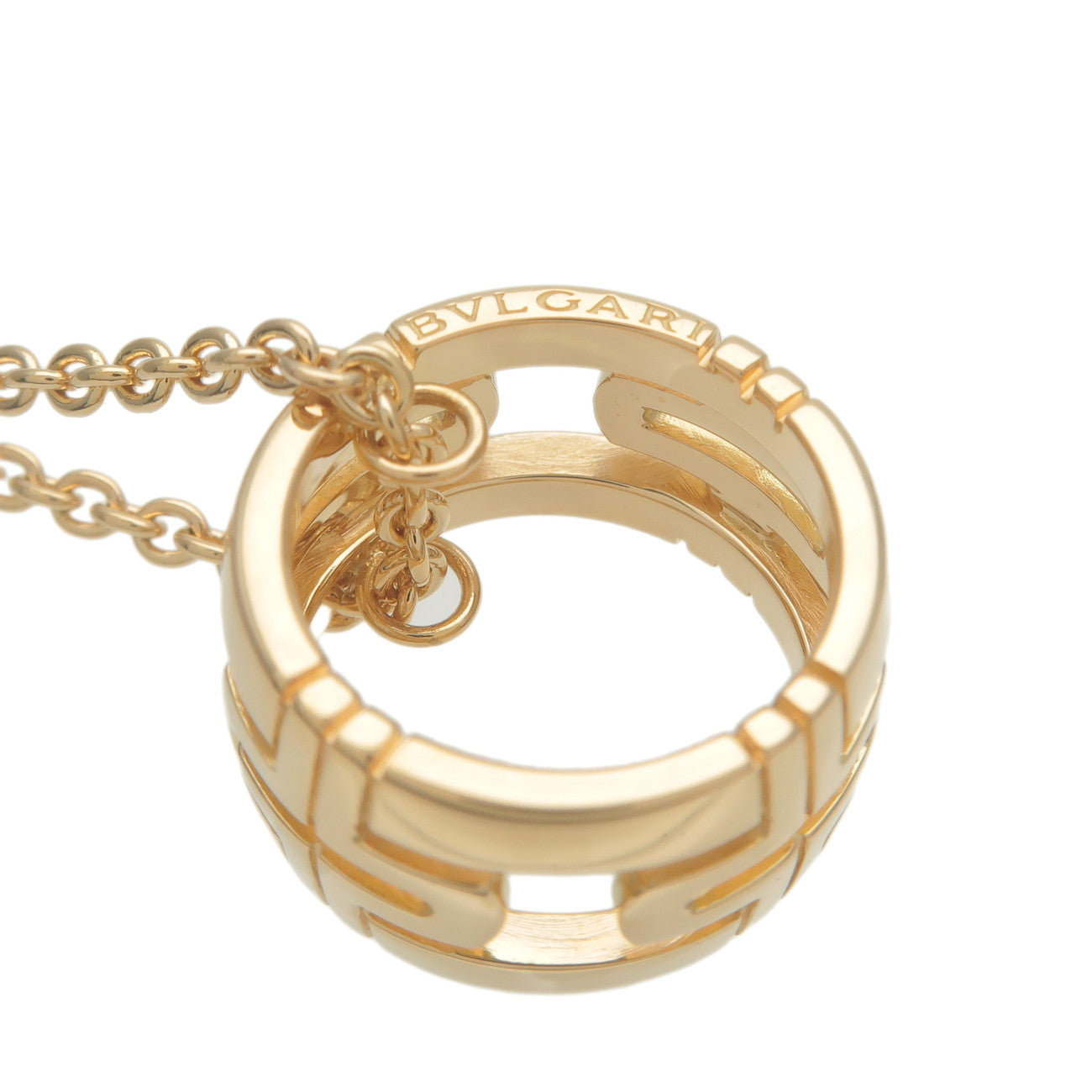 BVLGARI Parentesi Necklace K18YG 750YG Yellow Gold