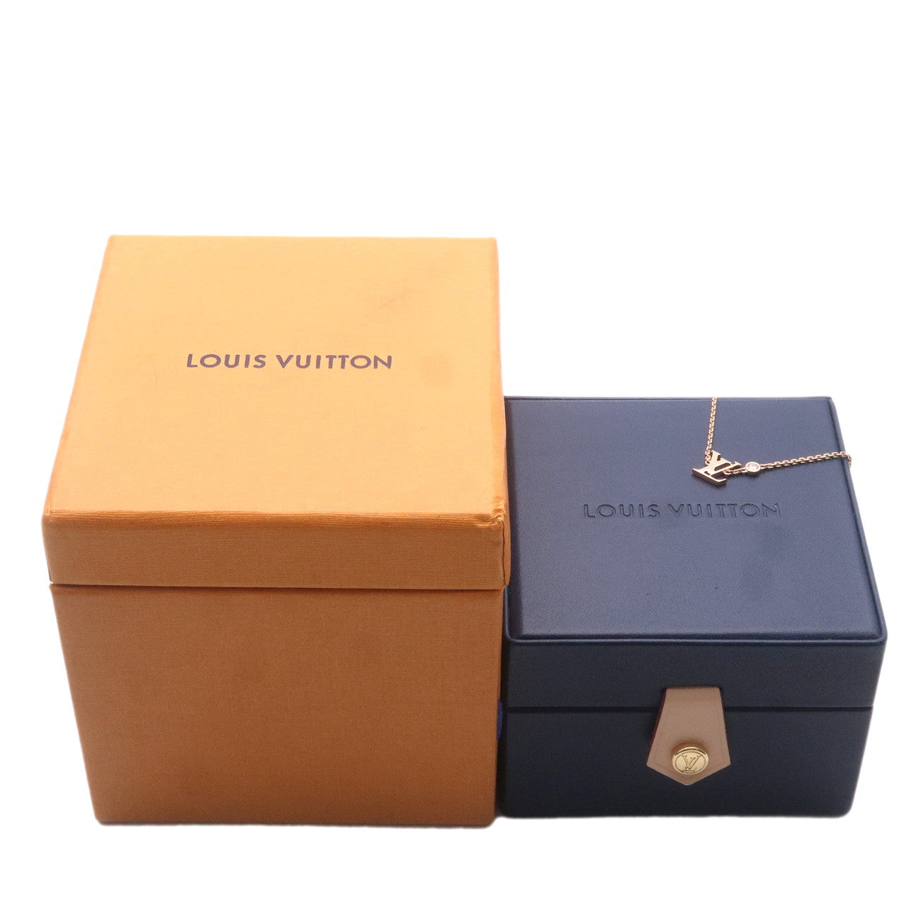 Louis Vuitton Pandantiff Idylle Blossom 1P Diamond Necklace K18PG