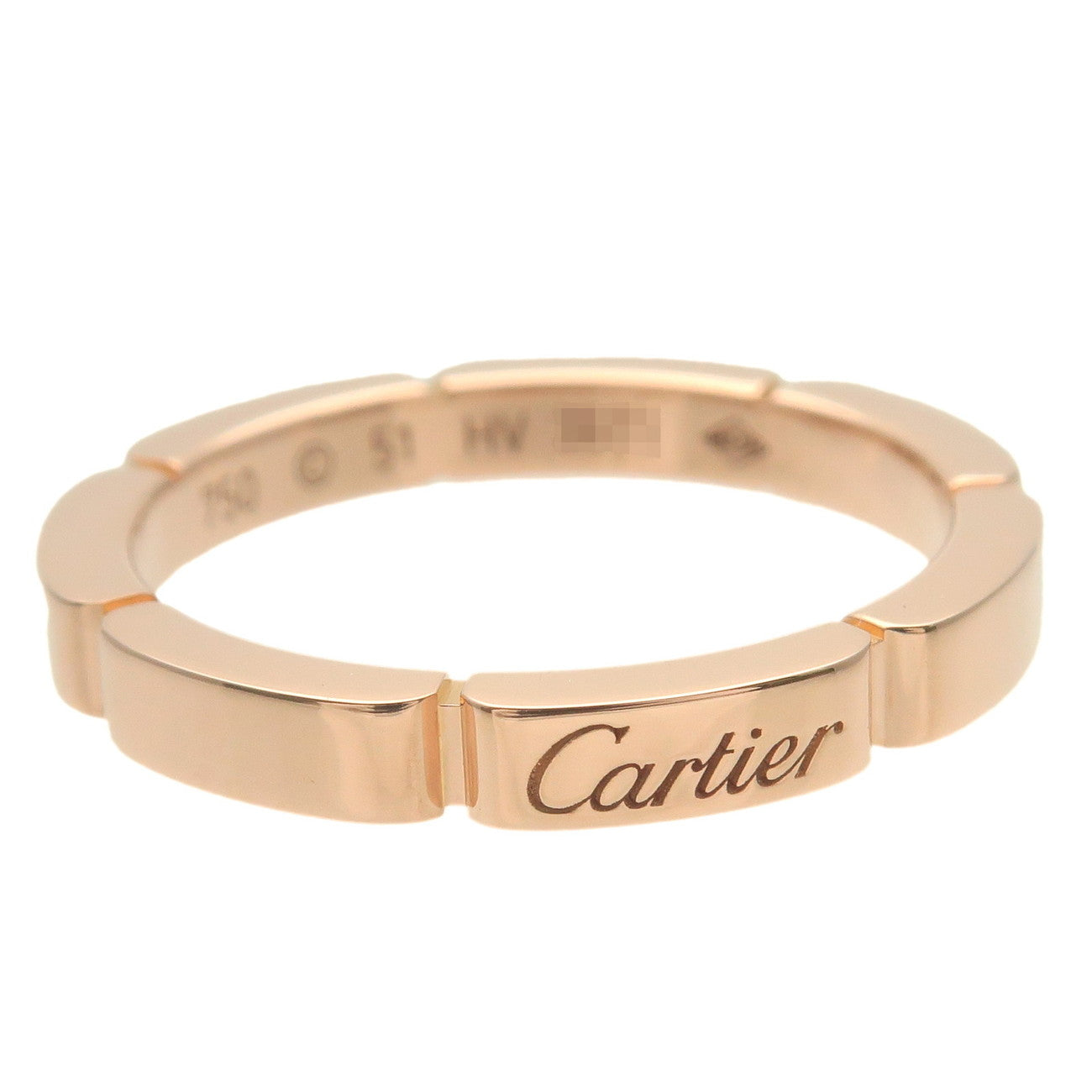 Cartier Maillon Panthﾃｨre Ring K18 750PG Rose Gold #51 US5.5 EU51