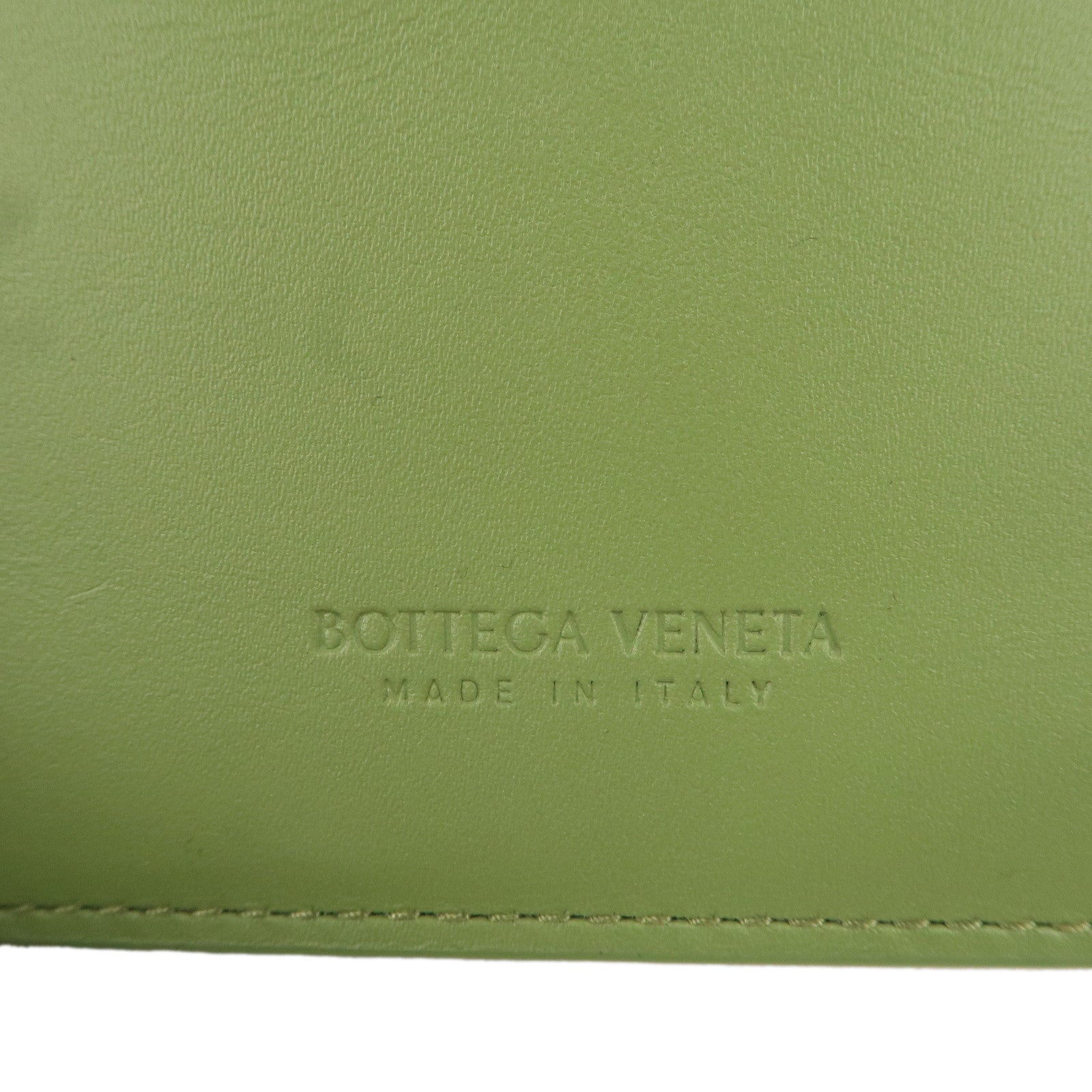 BOTTEGA VENETA Intrecciato Leather CardCase TeaLeaf Mustard 605720