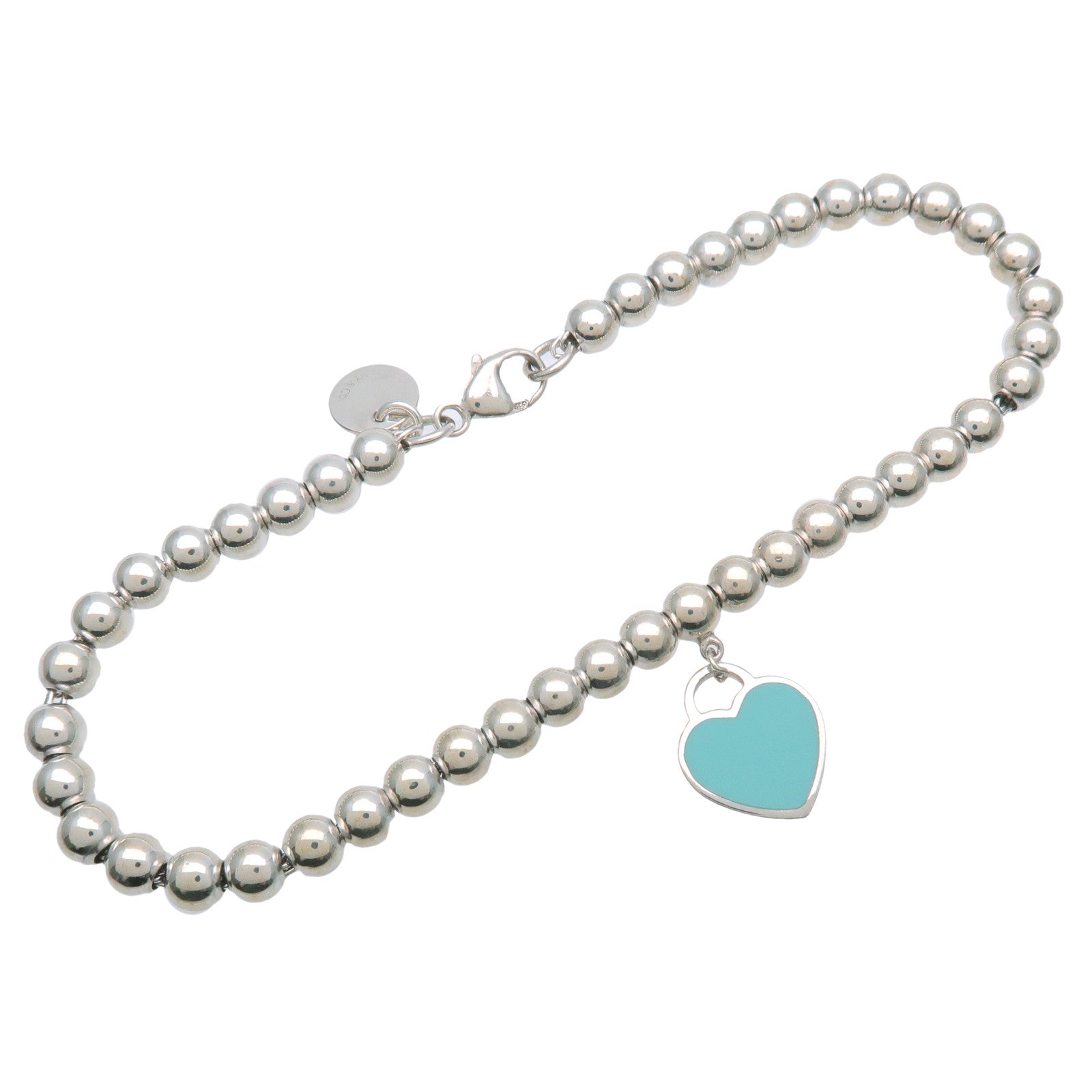 Tiffany&Co. Return to Tiffany Mini Heart Ball Chain Bracelet