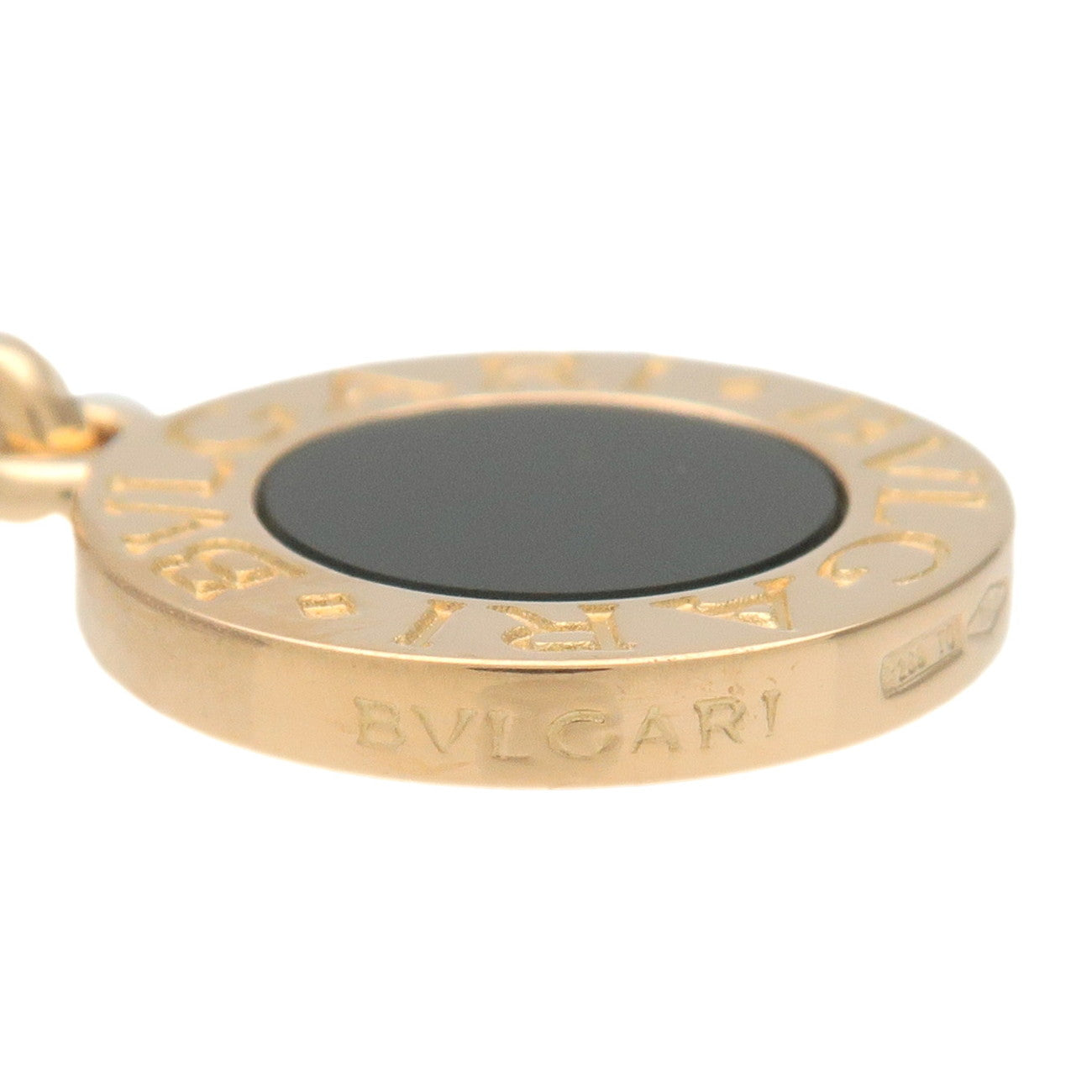 BVLGARI Bvlgari Bvlgari Onyx Pendant Top Charm K18YG 750YG