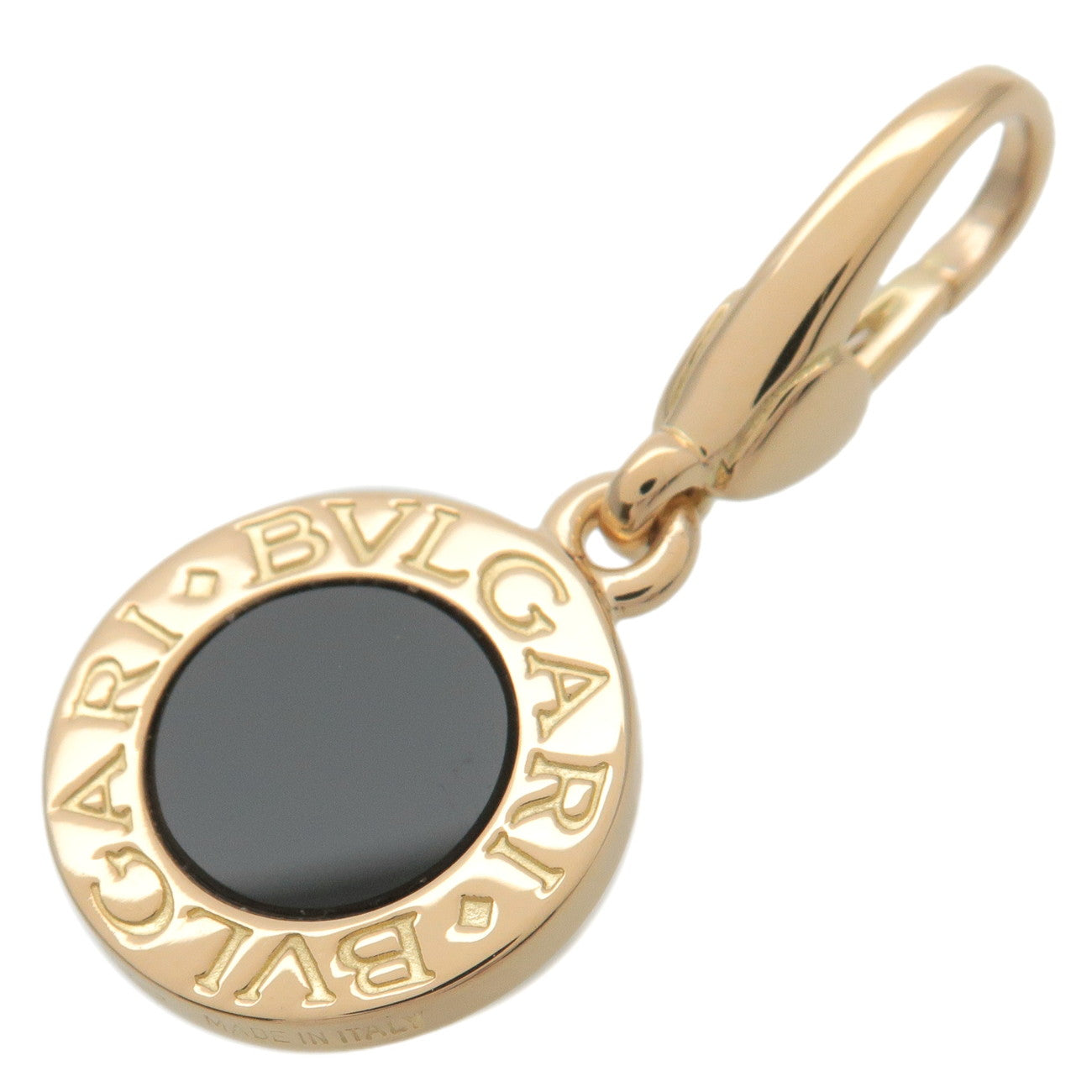 BVLGARI Bvlgari Bvlgari Onyx Pendant Top Charm K18YG 750YG