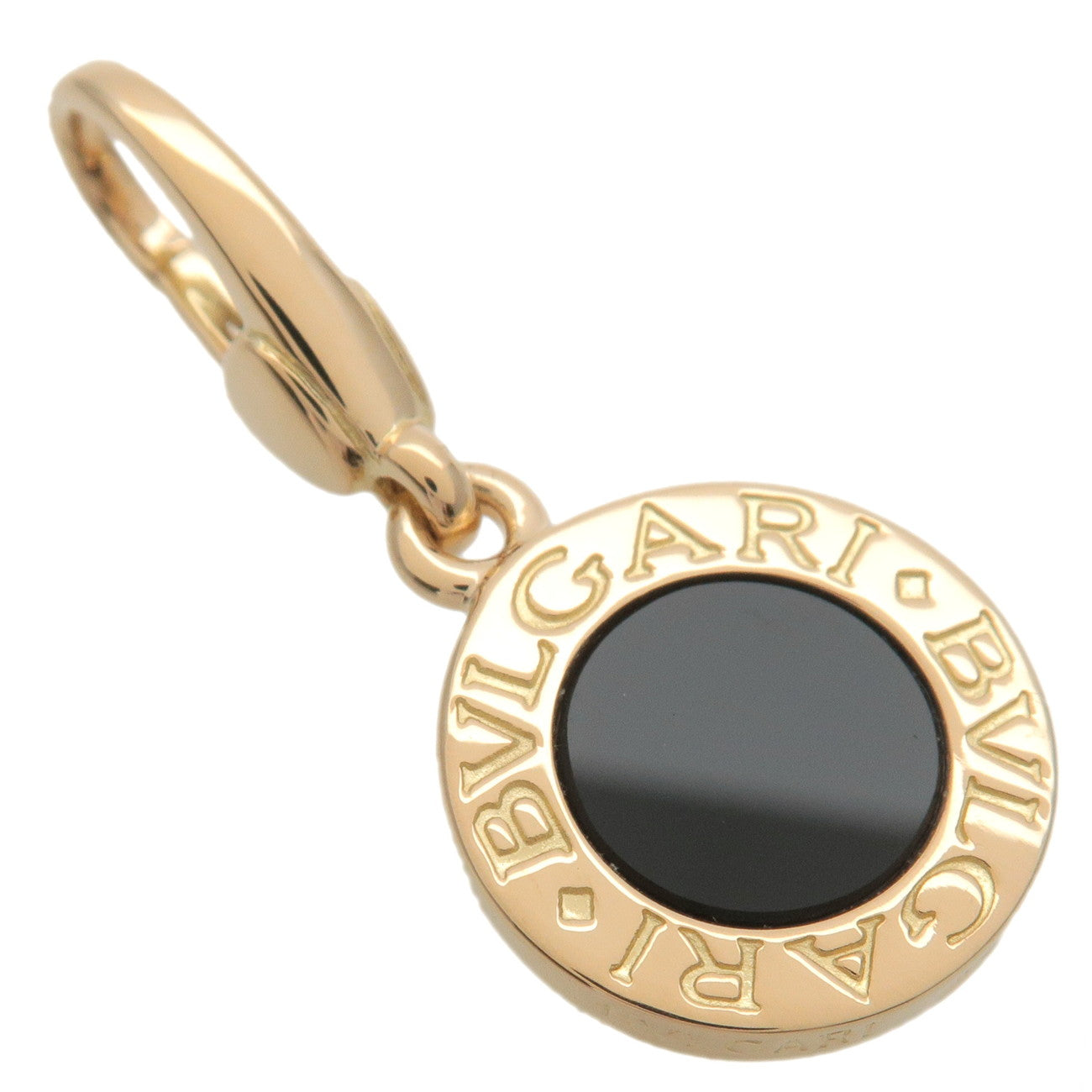 BVLGARI Bvlgari Bvlgari Onyx Pendant Top Charm K18YG 750YG