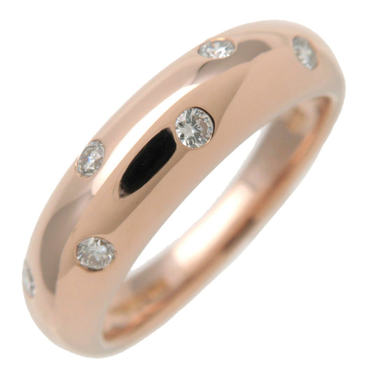 VENDOME-AOYAMA-6P-Diamond-Ring-0.12ct-K18-750PG-US5-EU49-HK10.5