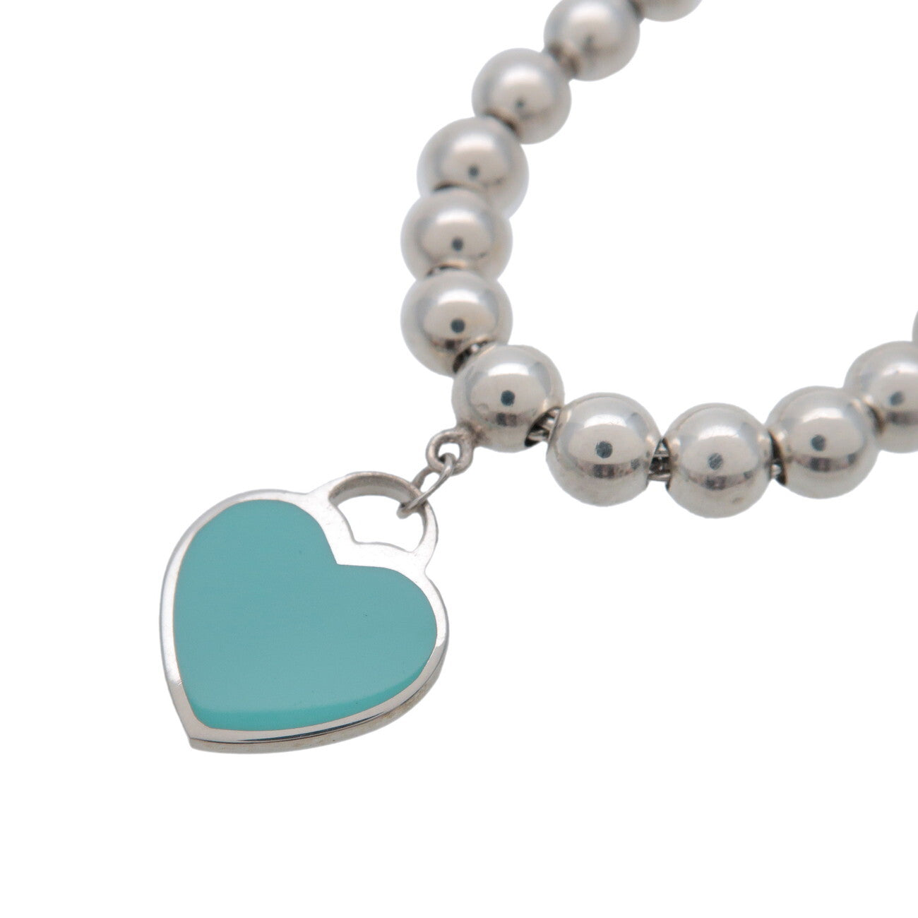 Tiffany&Co. Return to Tiffany Mini Heart Beads Bracelet SV925