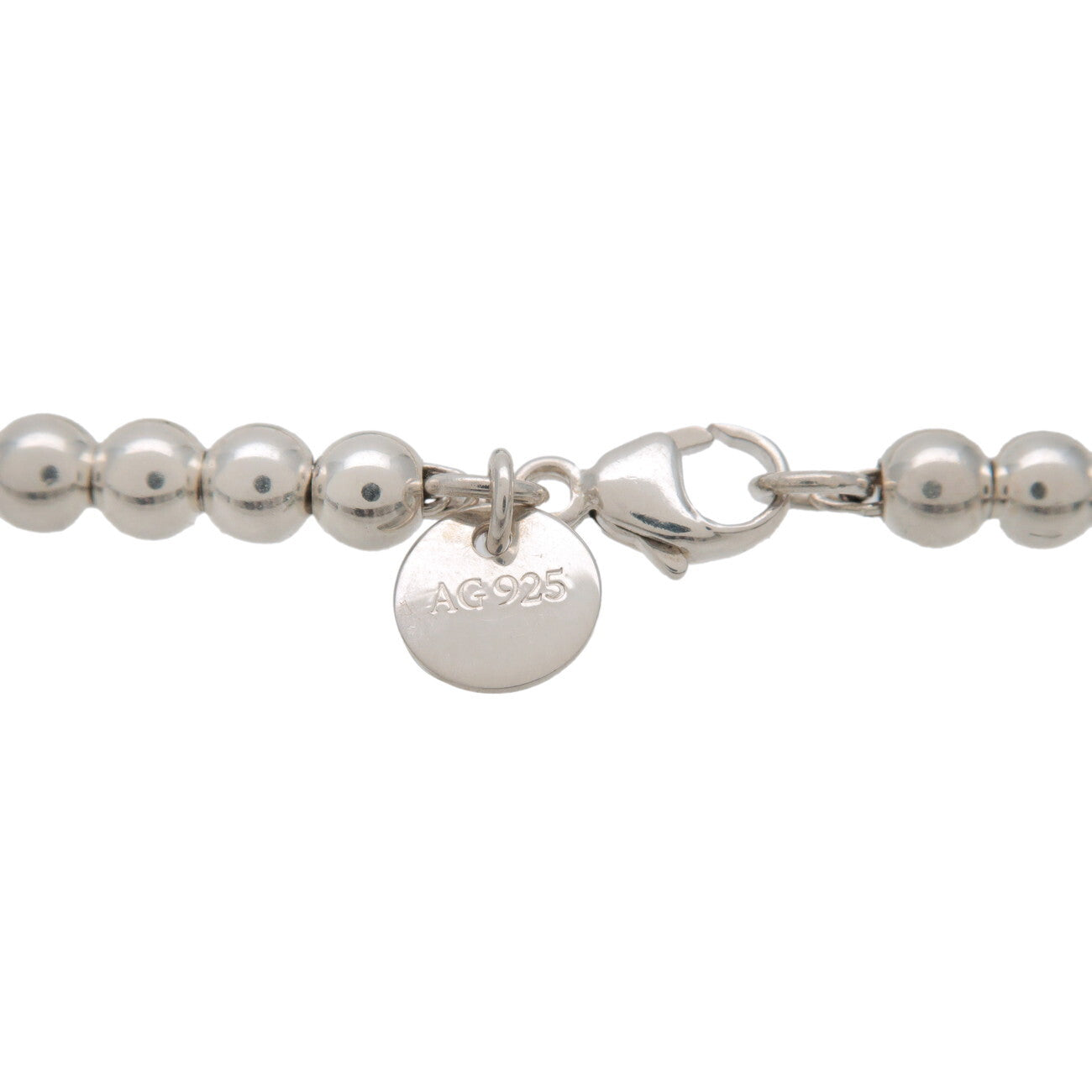 Tiffany&Co. Return to Tiffany Mini Heart Beads Bracelet SV925