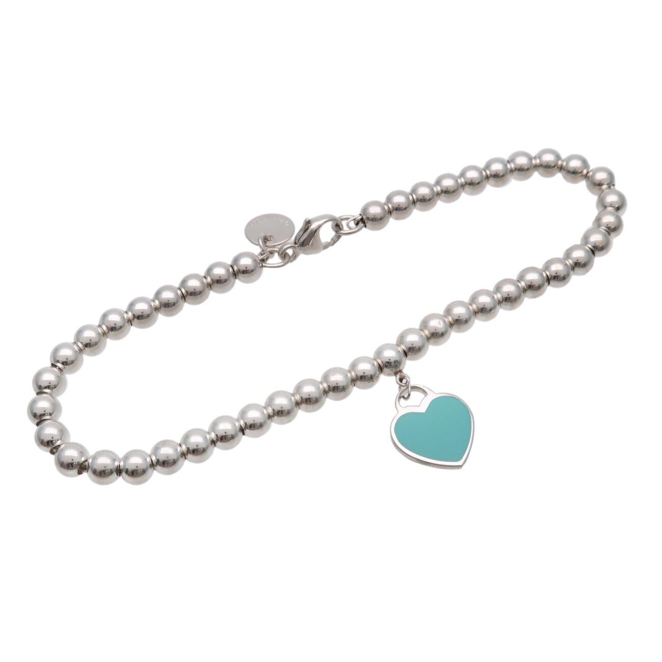 Tiffany&Co. Return to Tiffany Mini Heart Beads Bracelet SV925