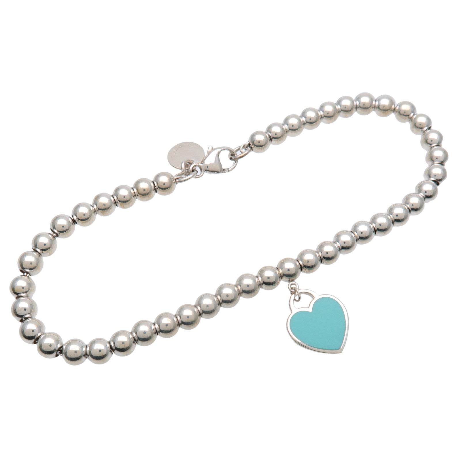 Tiffany&Co. Return to Tiffany Mini Heart Ball Chain Bracelet