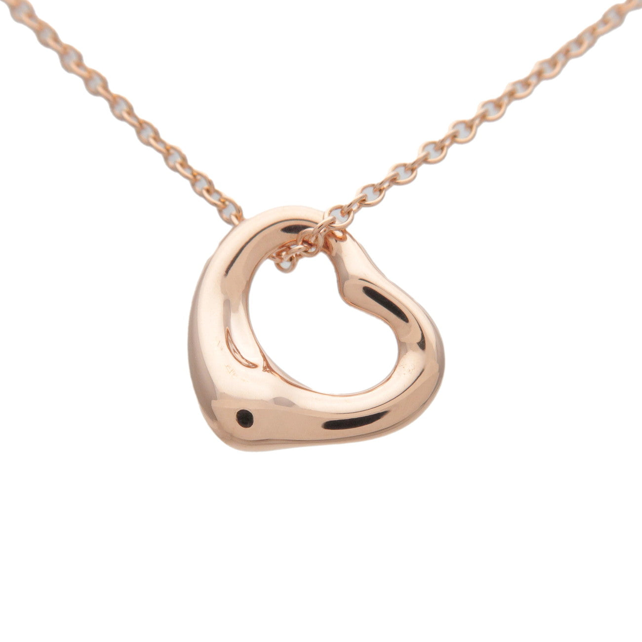 Tiffany&Co.-Open-Heart-Necklace-Small-K18PG-750PG-Rose-Gold