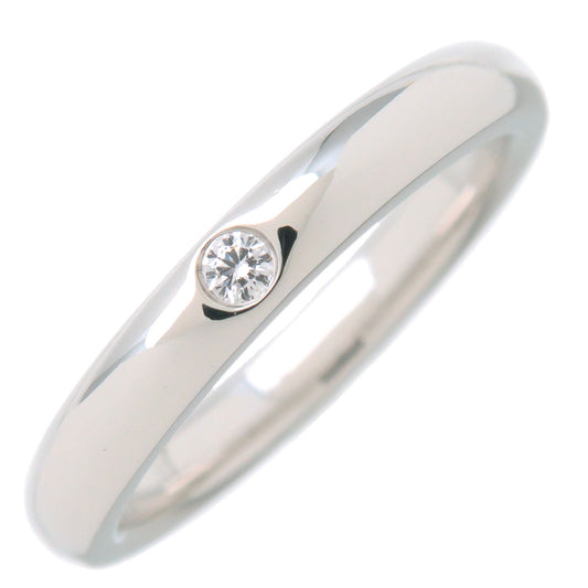 Tiffany&Co.-Stacking-Band-Ring-1P-Diamond-950-Platinum-US4-EU46.5